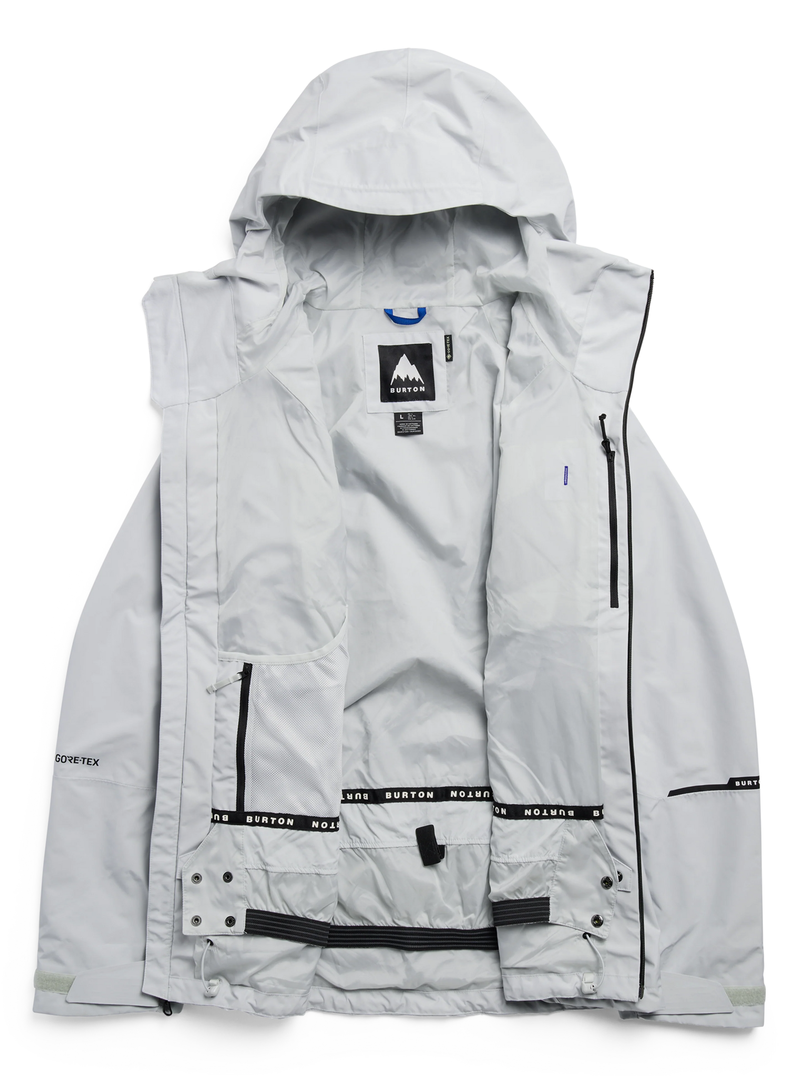 Mens Reserve Gore-Tex 2L Jacket Gray Cloud - Image 7