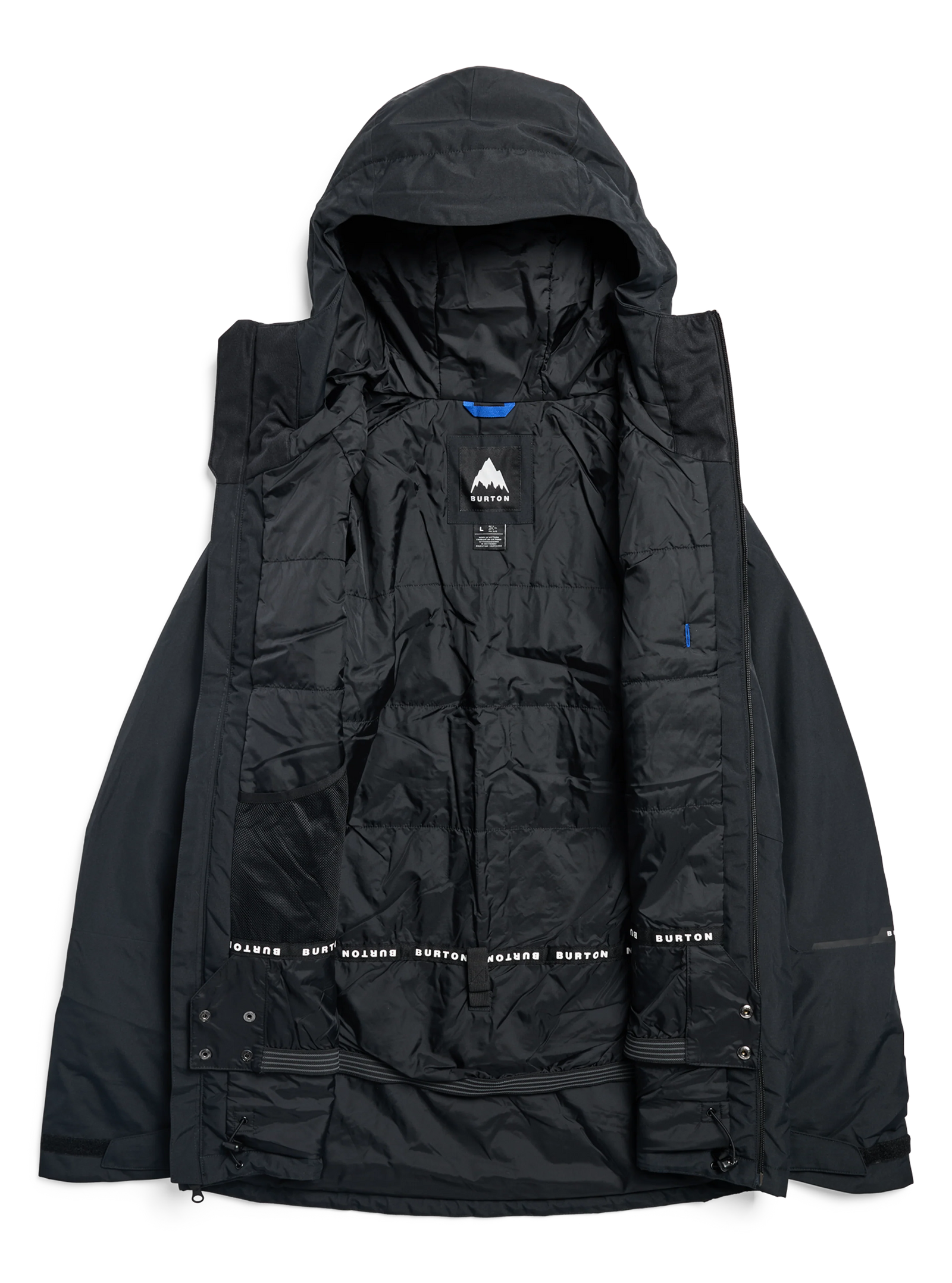 Mens Reserve 2L Insulated Jacket True Black - Image 6