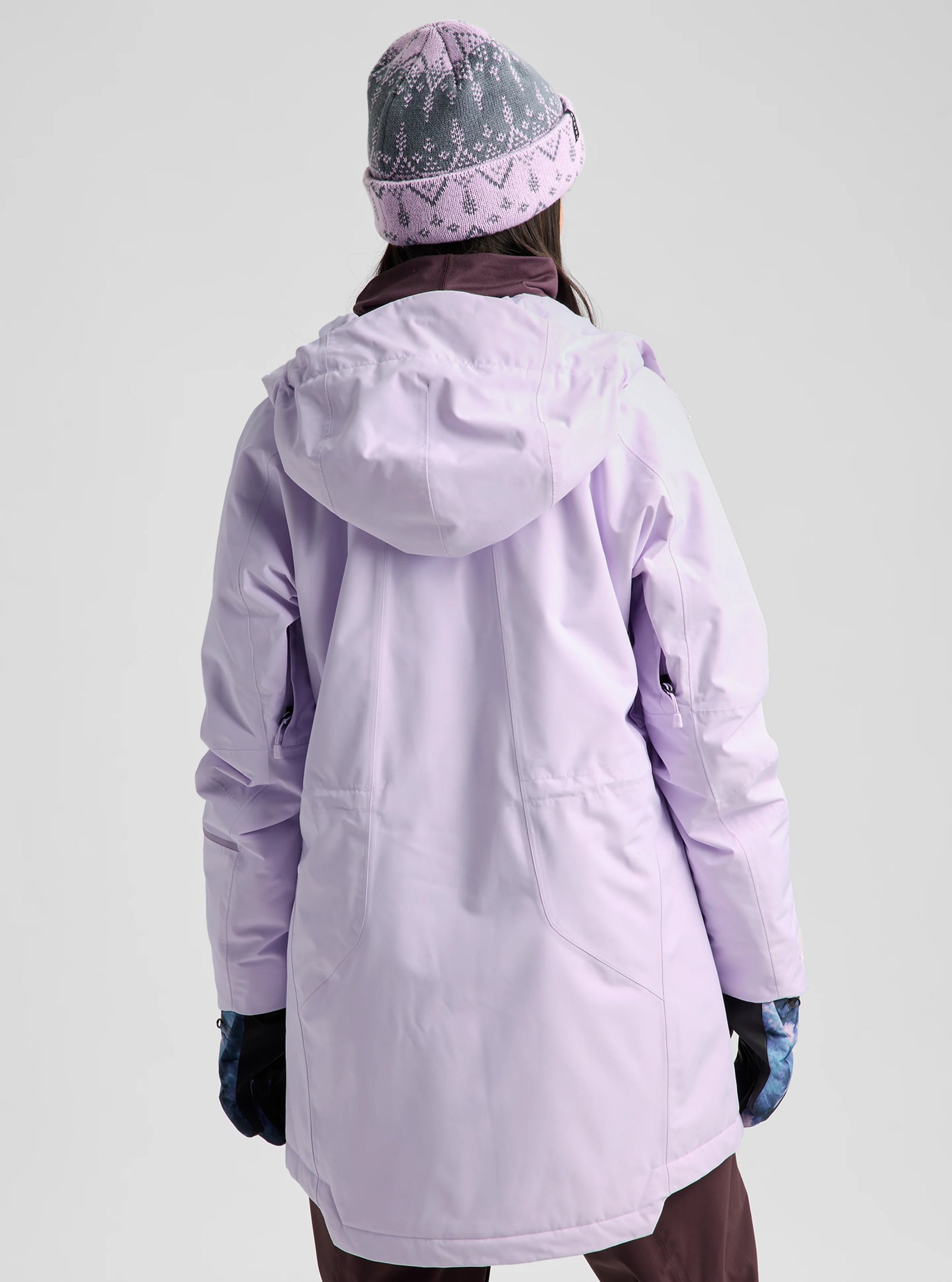 Womens Reserve 2L Insulated Jacket Moondust Purple - Image 3