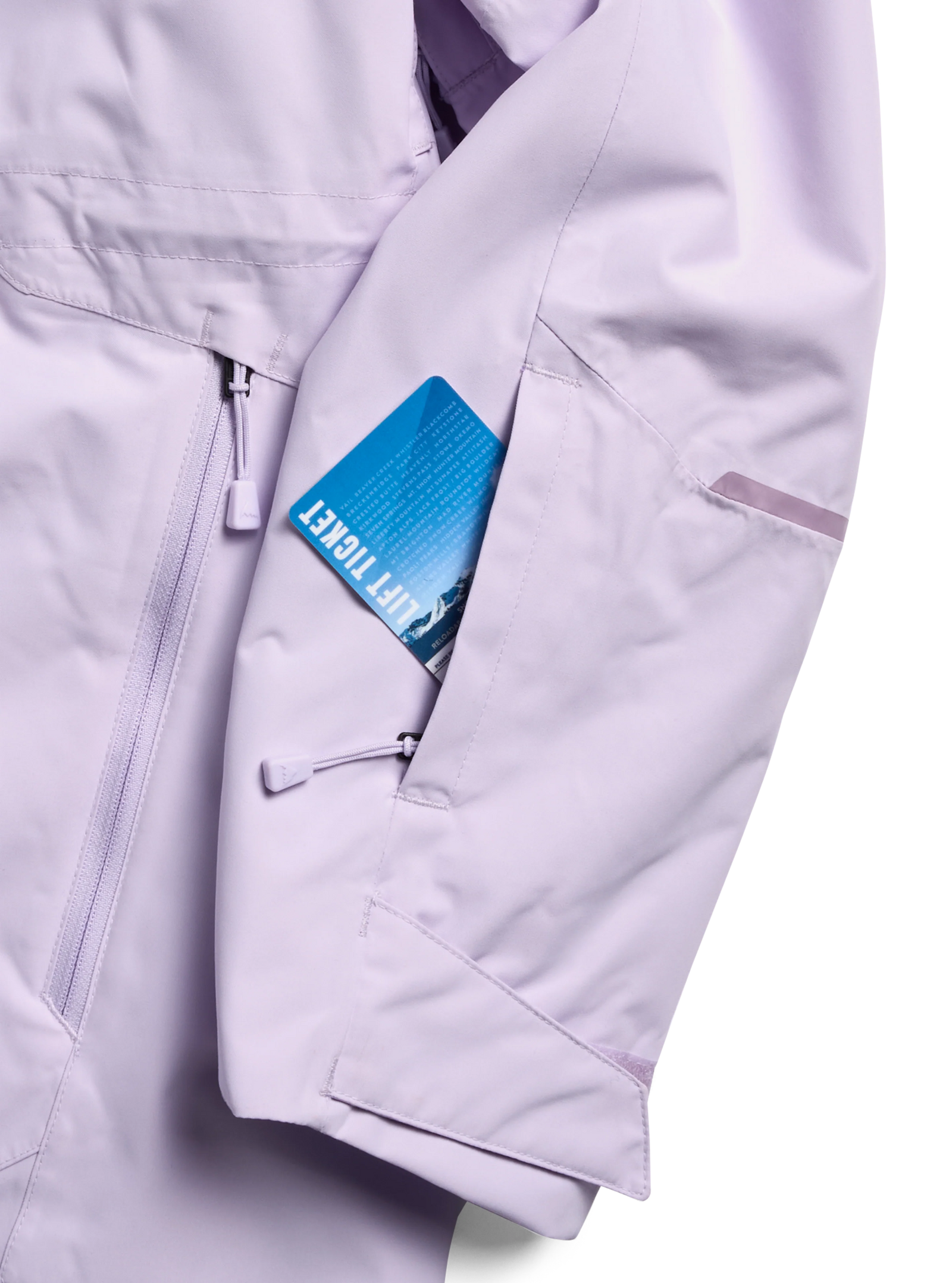 Womens Reserve 2L Insulated Jacket Moondust Purple - Image 4