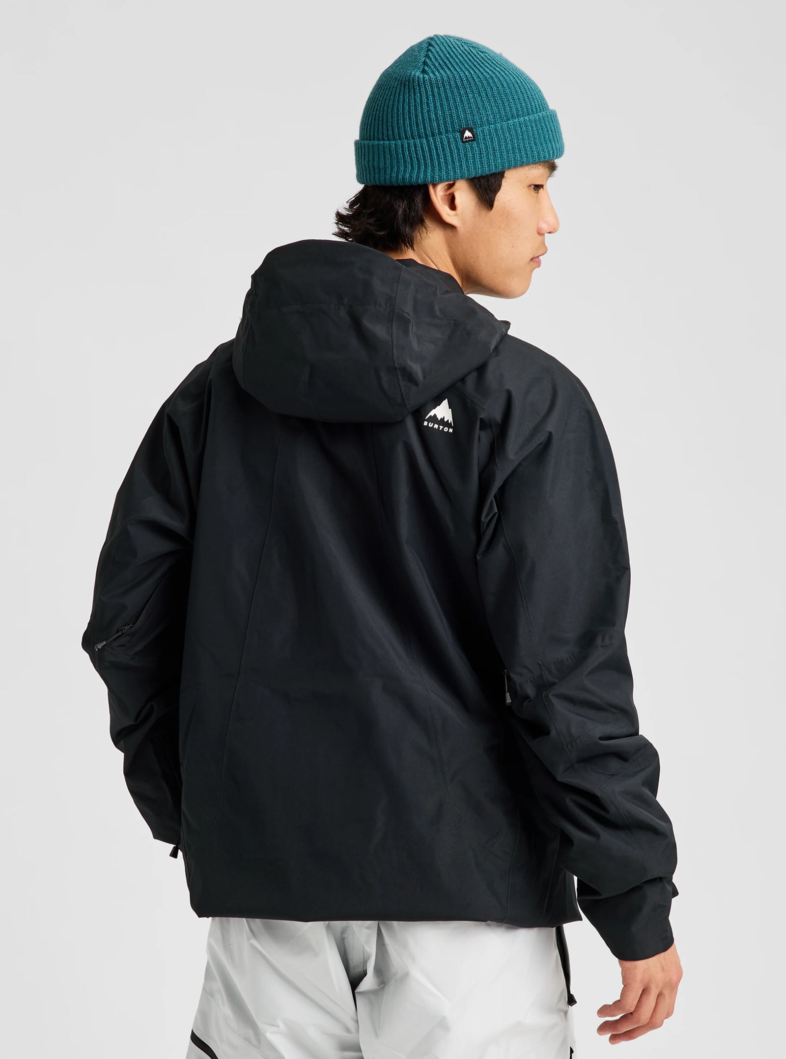 Mens Reserve 2L Jacket True Black - Image 3