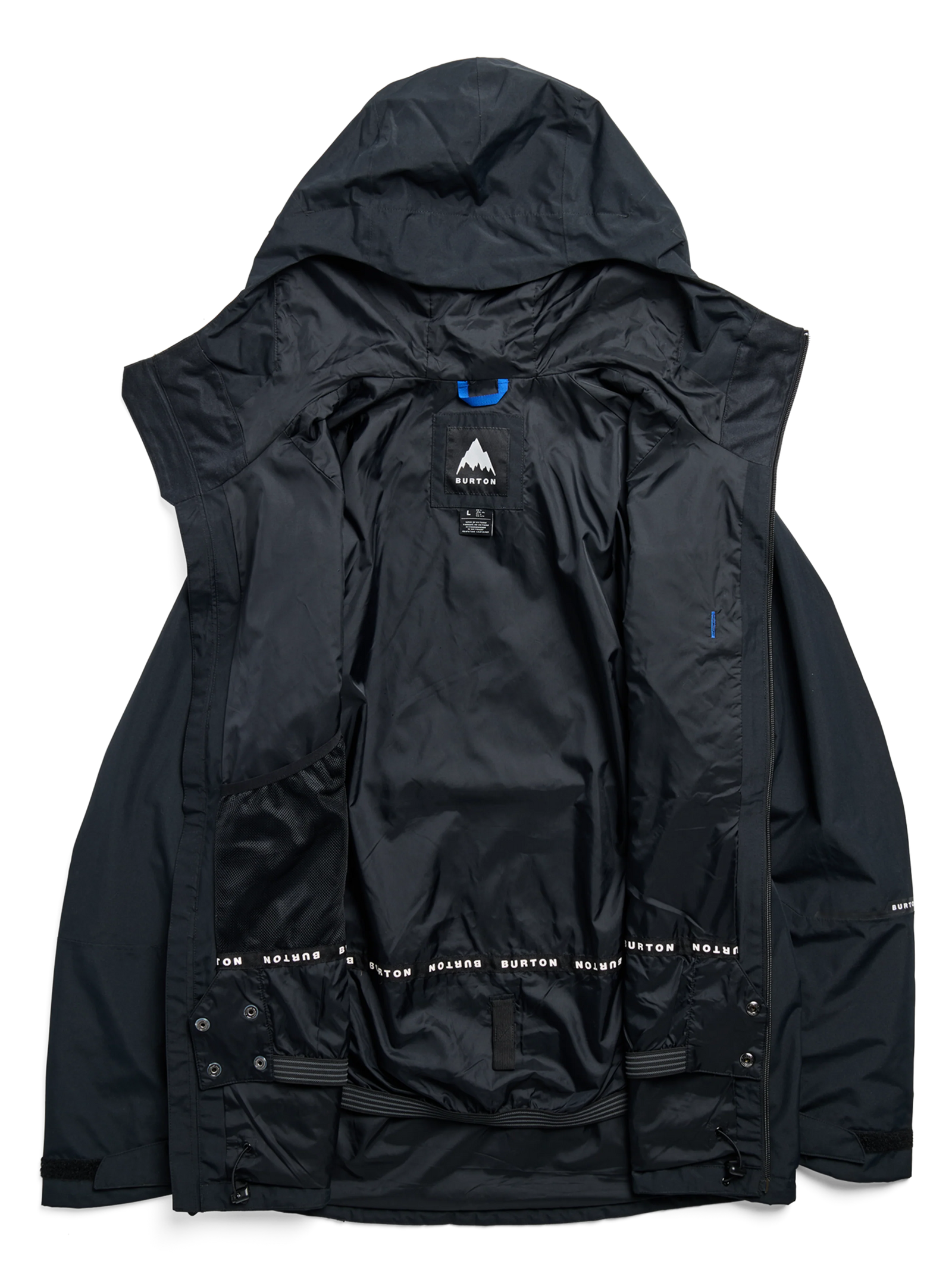Mens Reserve 2L Jacket True Black - Image 6