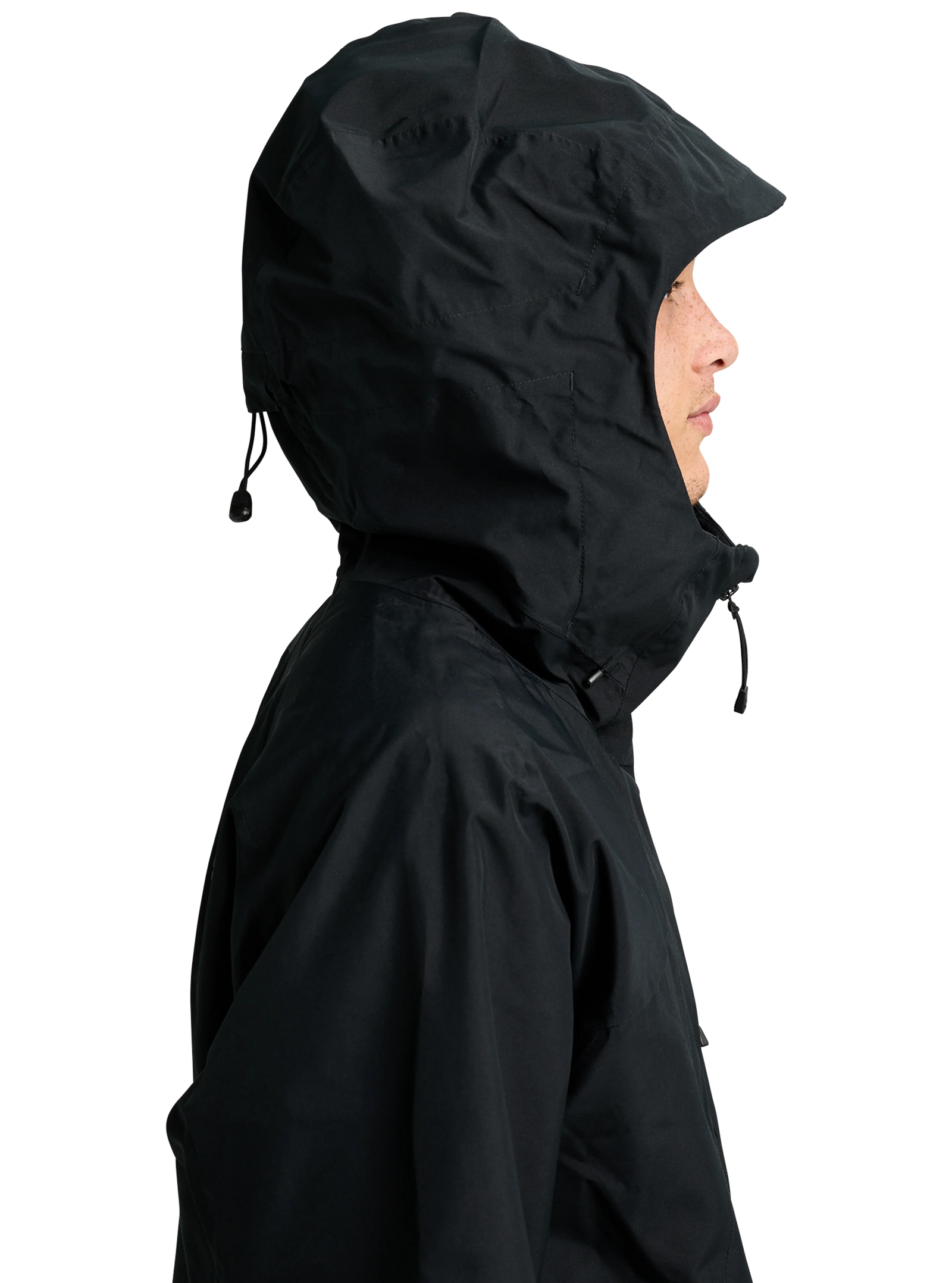Mens Reserve 2L Jacket True Black - Image 7