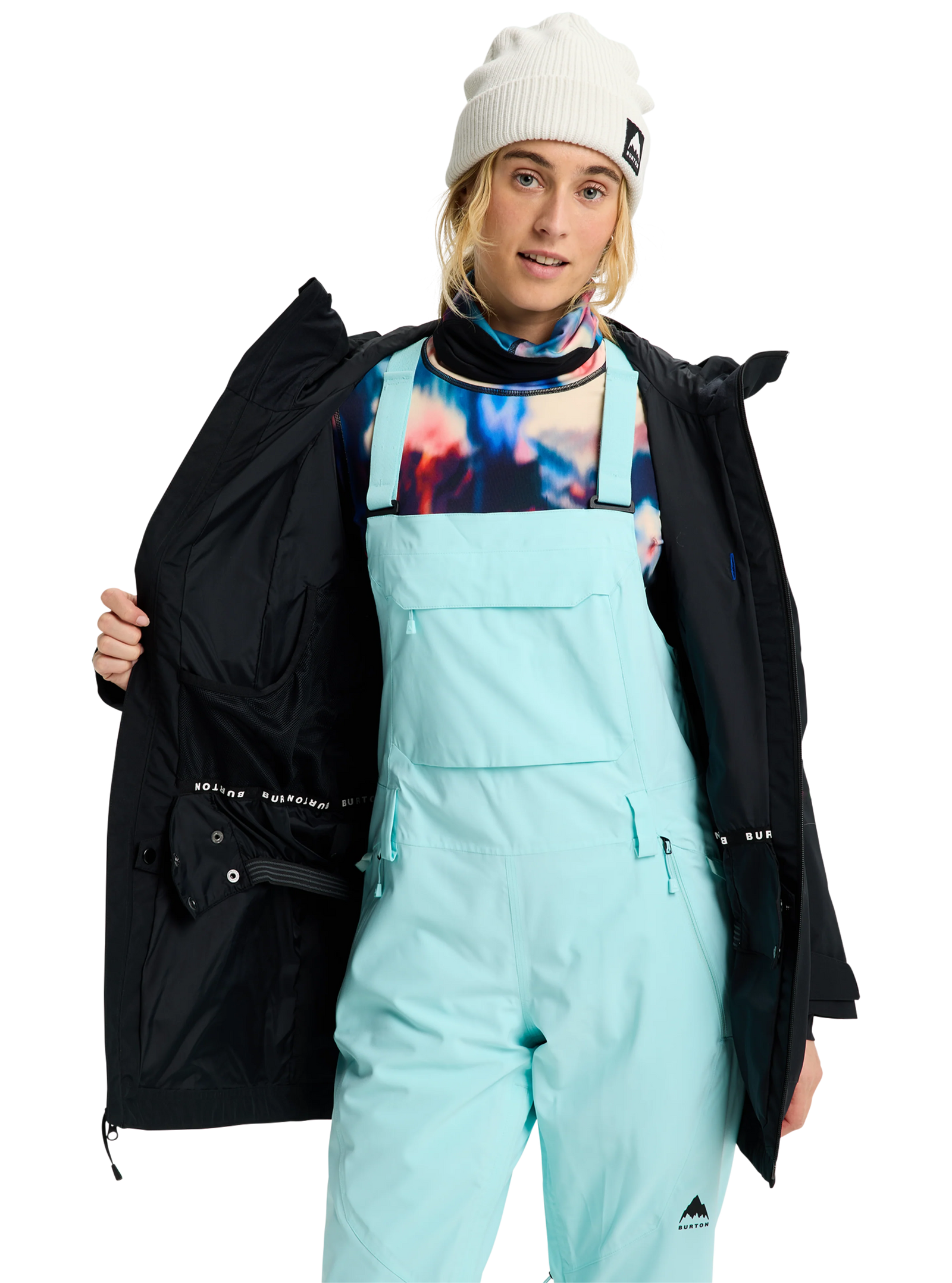 Womens Reserve 2L Jacket True Black - Image 9