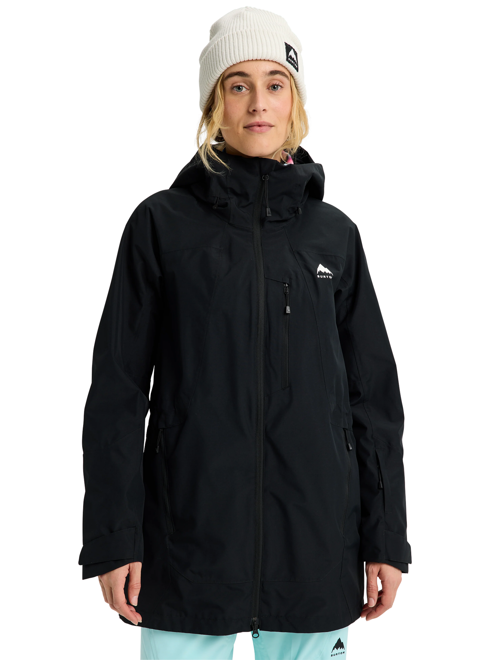 Womens Reserve 2L Jacket True Black - Image 2