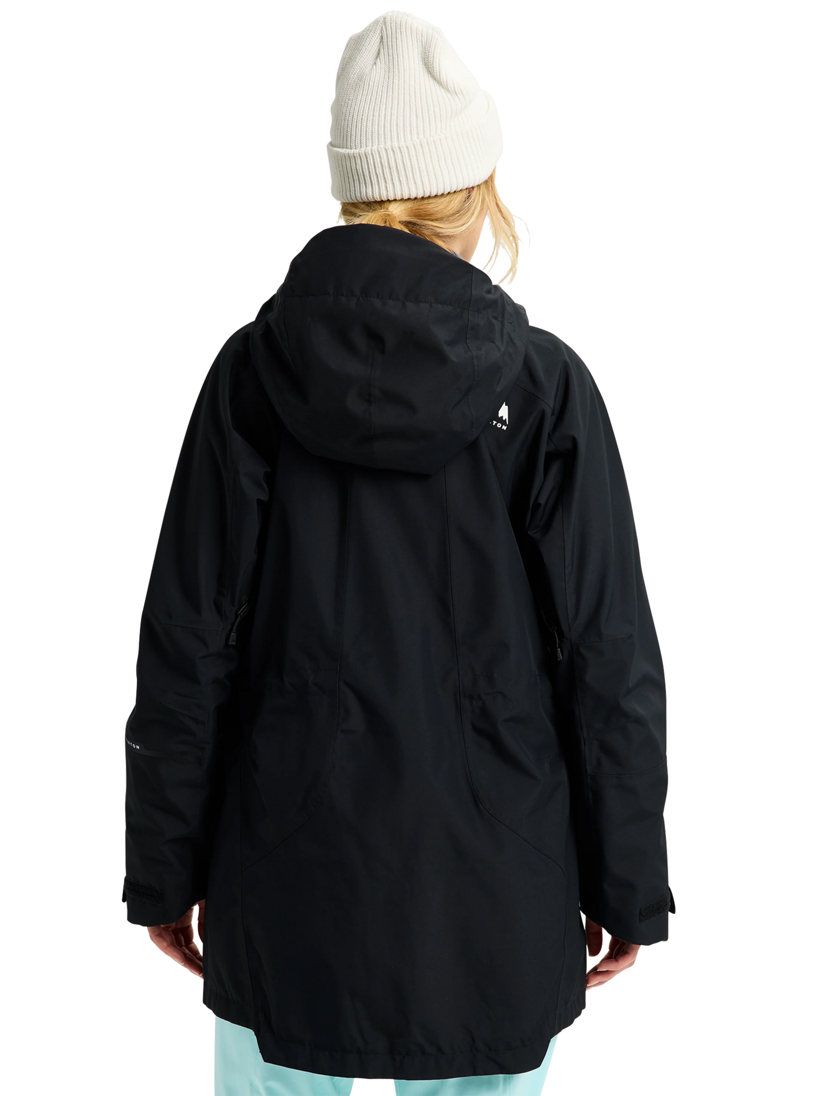 Womens Reserve 2L Jacket True Black - Image 3