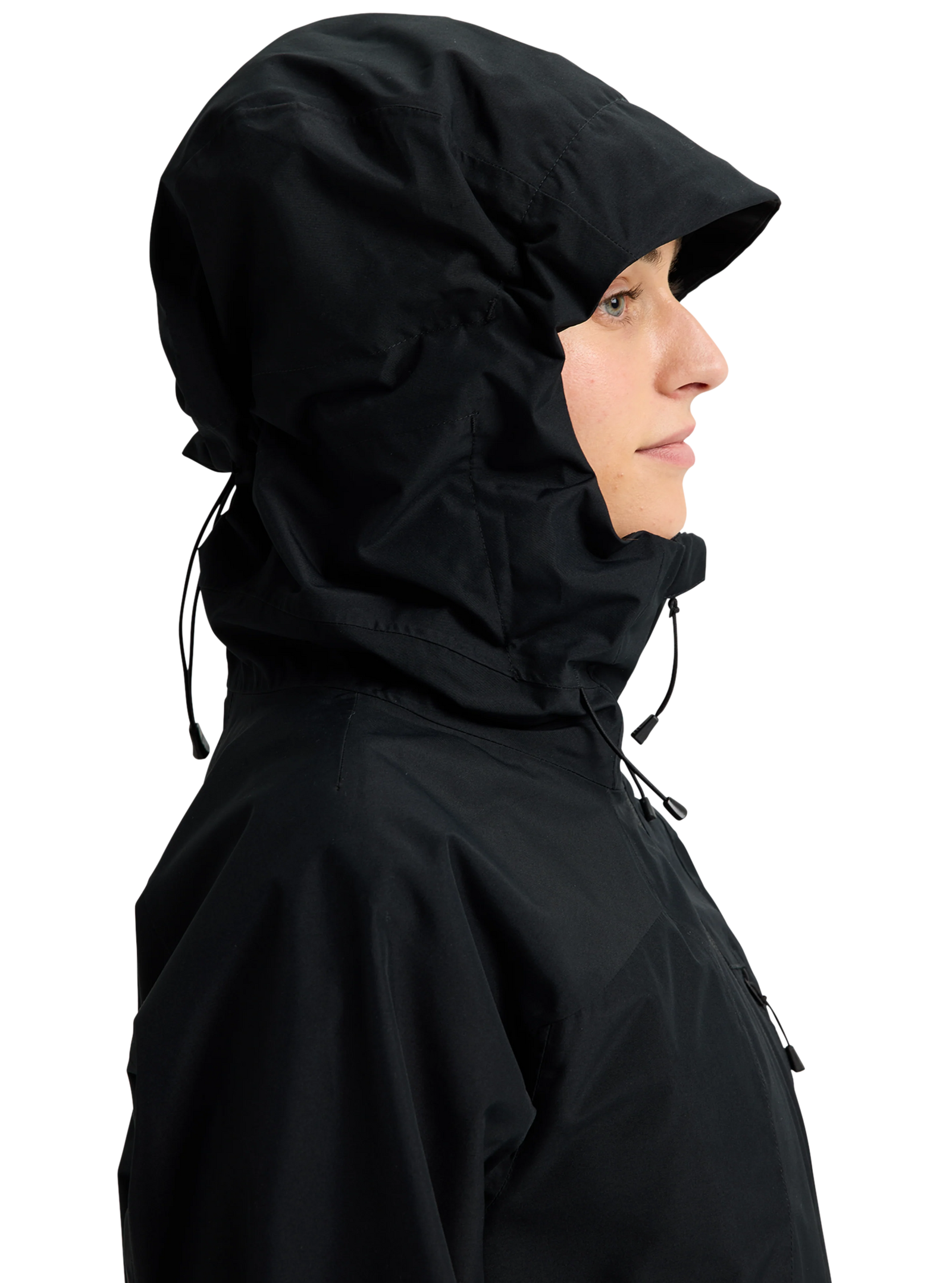 Womens Reserve 2L Jacket True Black - Image 5