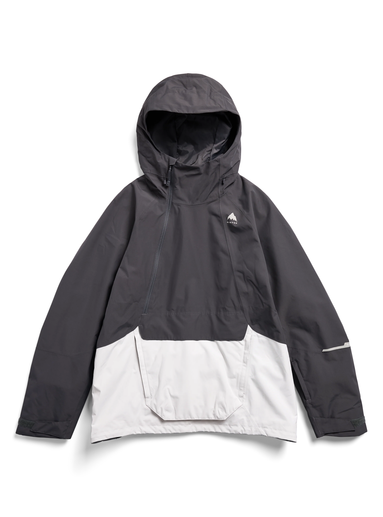 Mens Reserve 2L Relaxed Anorak Jacket Gotham Gray / Gray Cloud - Image 1