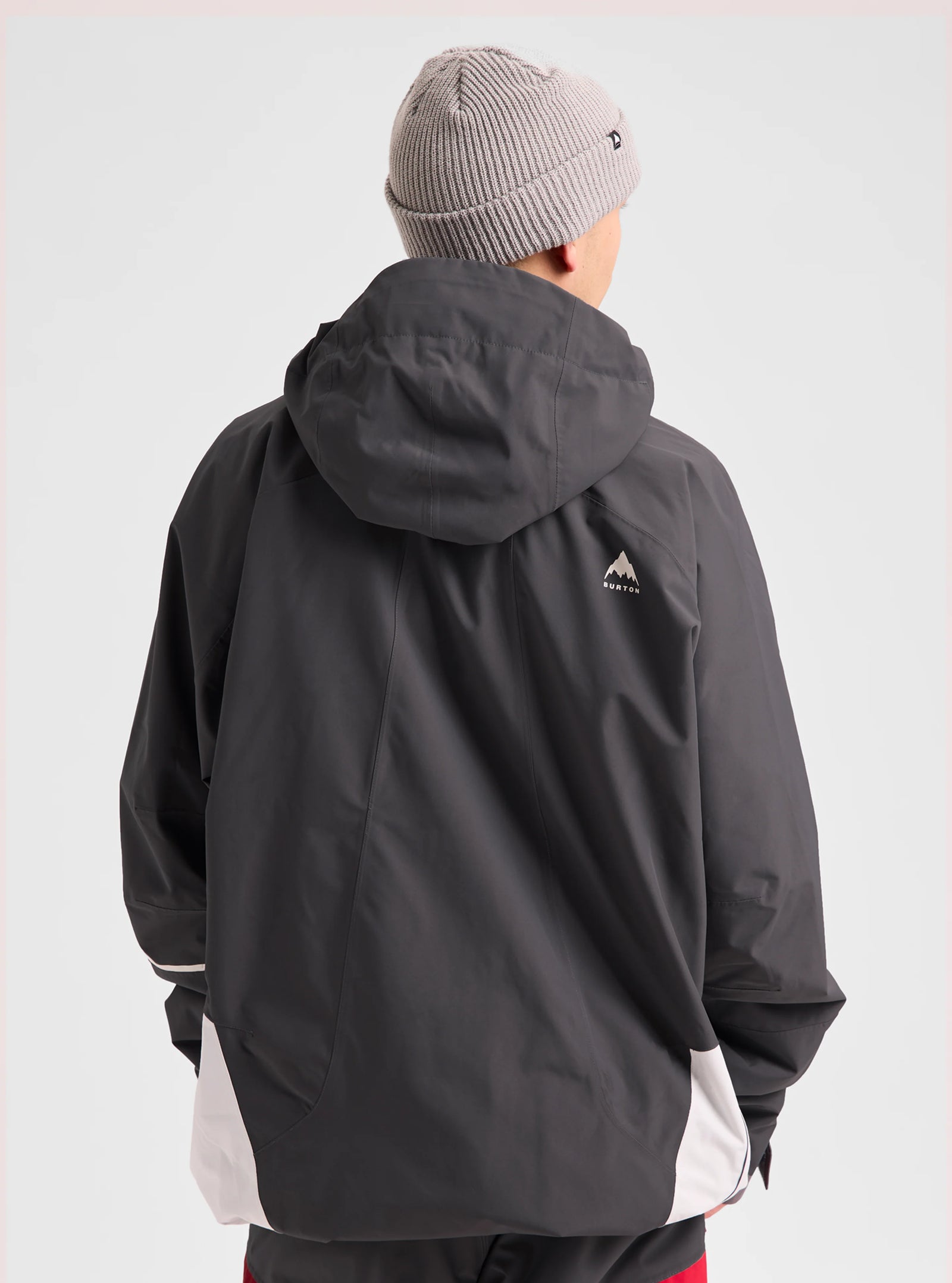 Mens Reserve 2L Relaxed Anorak Jacket Gotham Gray / Gray Cloud - Image 3