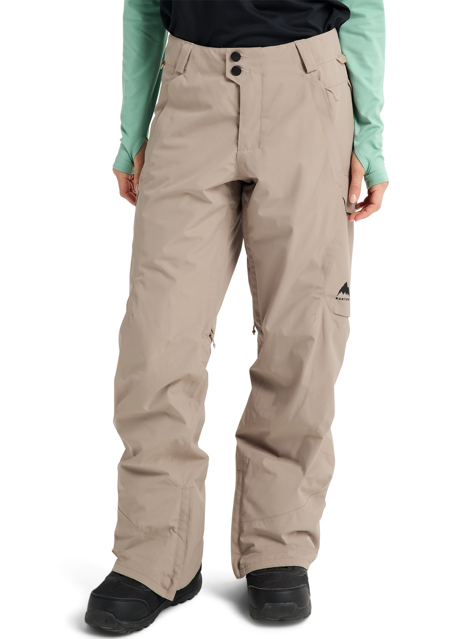 Womens Reserve 2L Insulated Pants Summit Taupe - Image 2