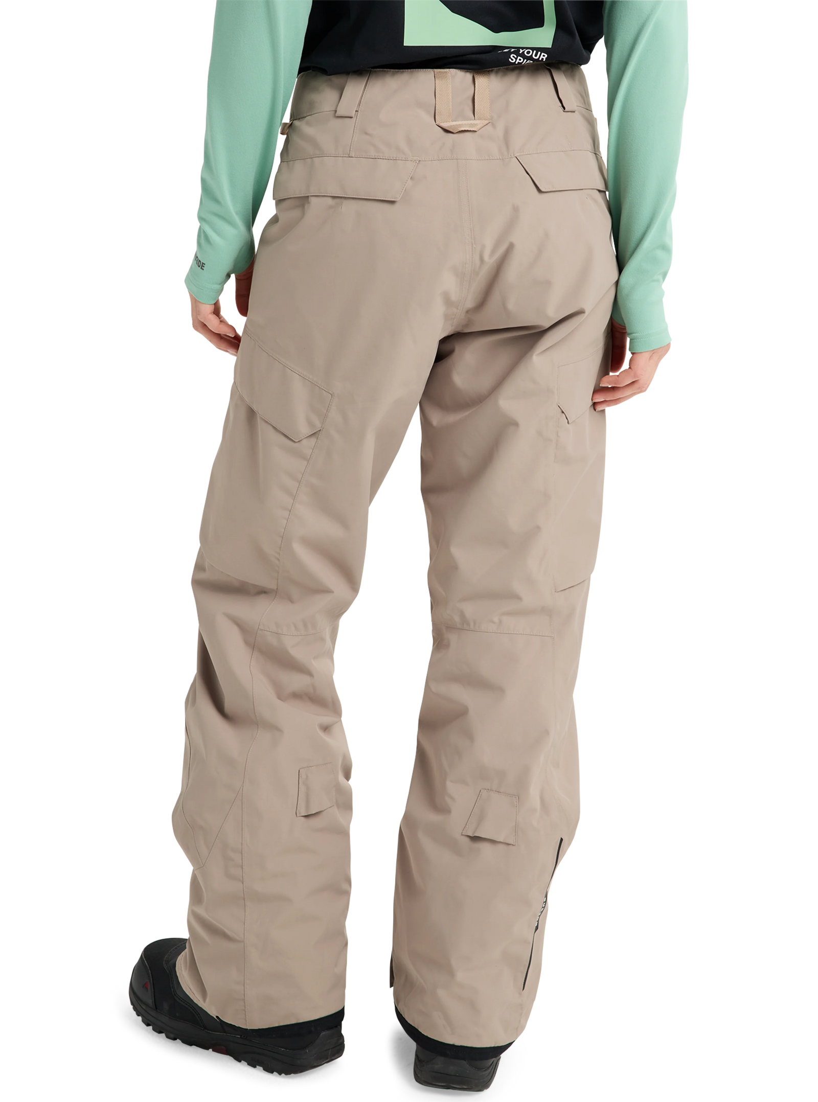 Womens Reserve 2L Insulated Pants Summit Taupe - Image 3
