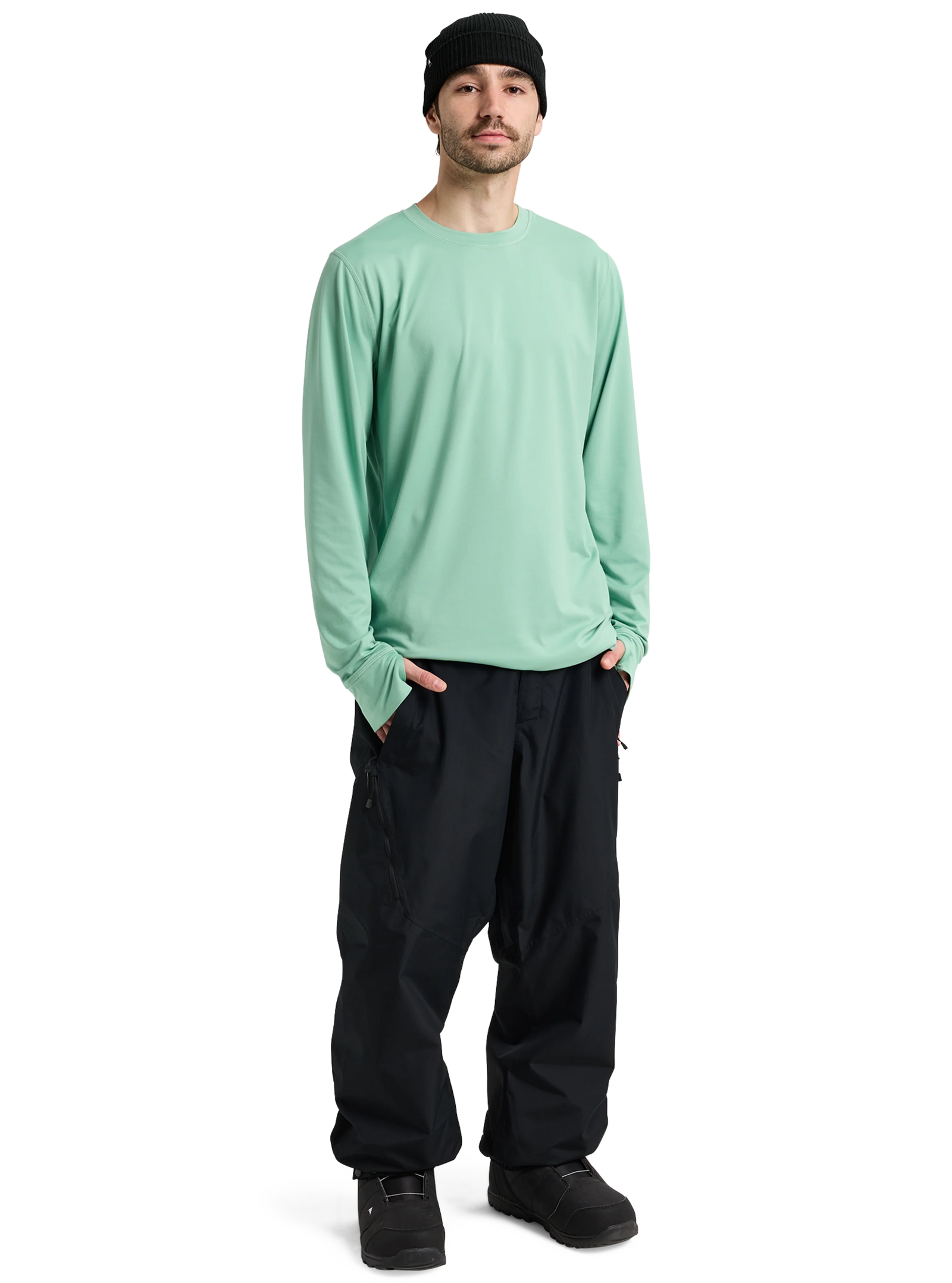 Mens Reserve 2L Relaxed Pants True Black - Image 8