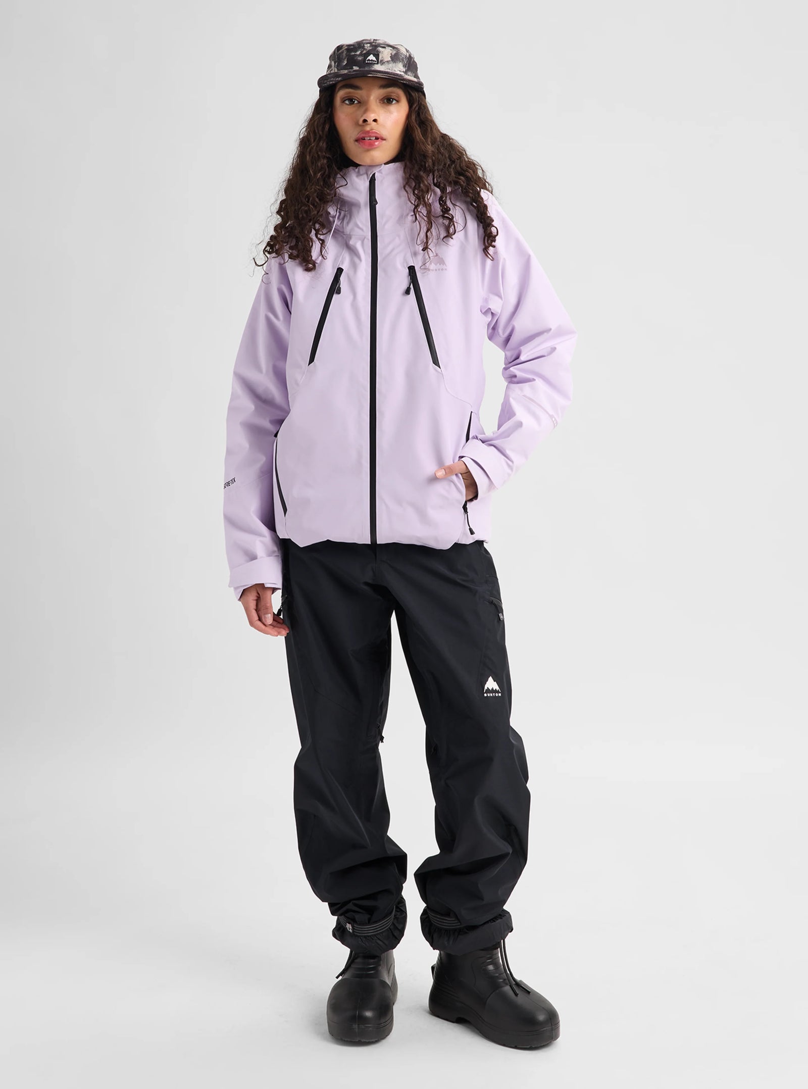 Womens Reserve Gore-Tex 2L Insulated Jacket Moondust Purple - Image 7