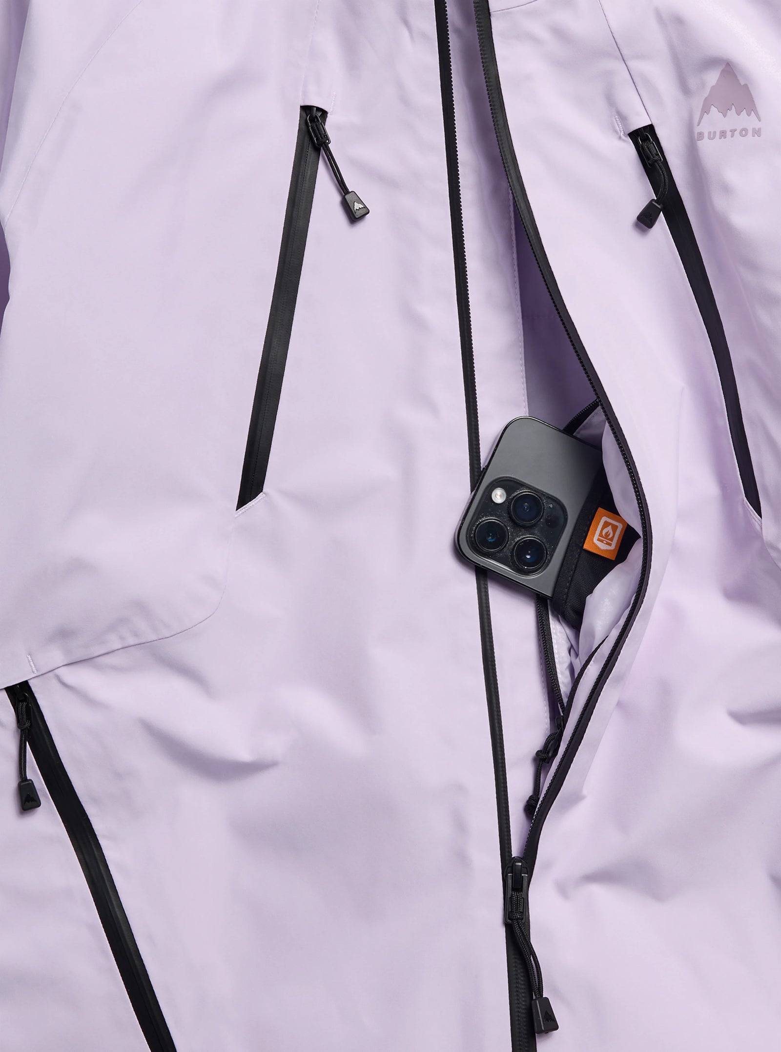 Womens Reserve Gore-Tex 2L Insulated Jacket Moondust Purple - Image 4