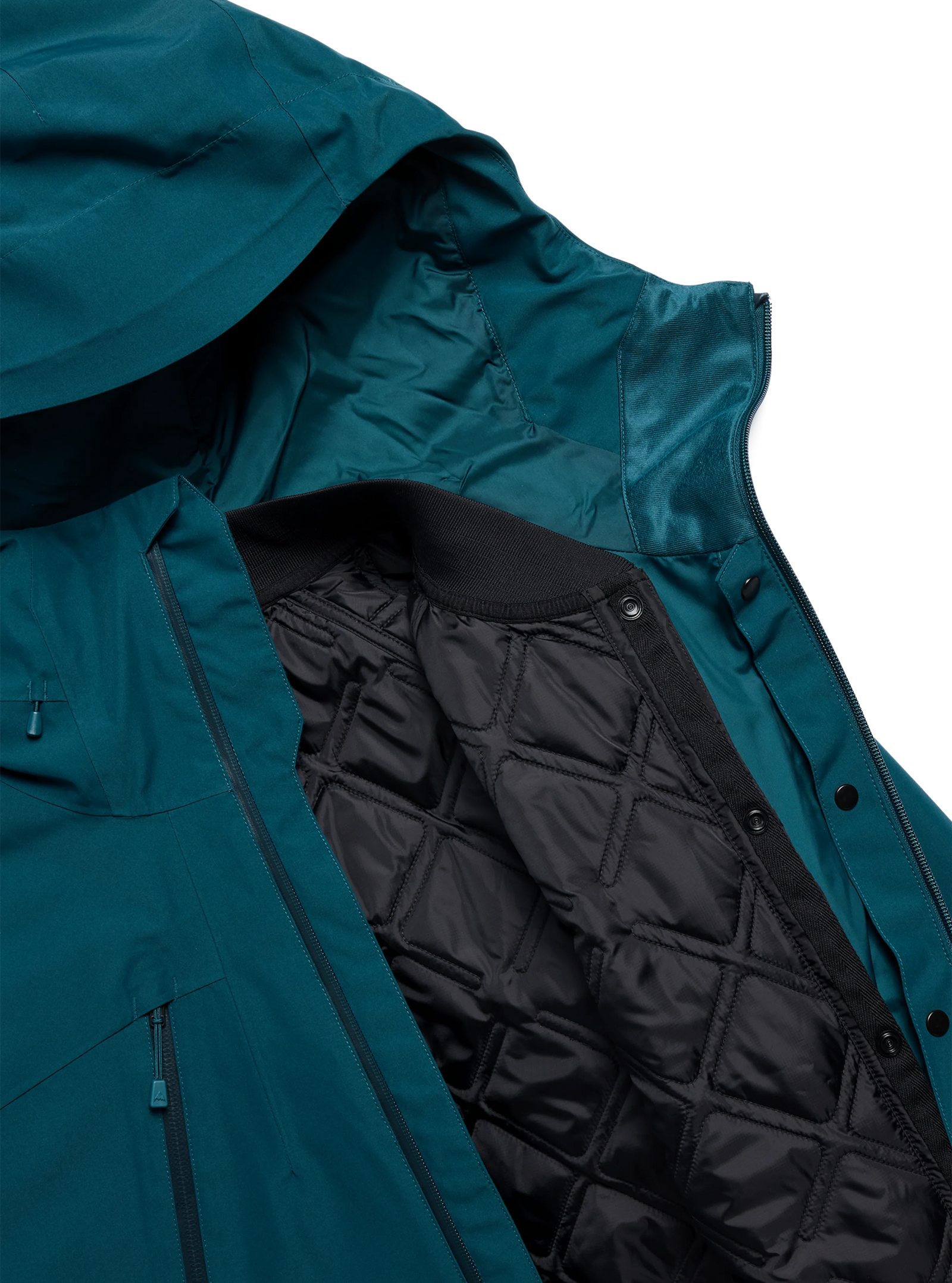 Mens Reserve 2L 3-In-1 Jacket Atlantic Teal - Image 15
