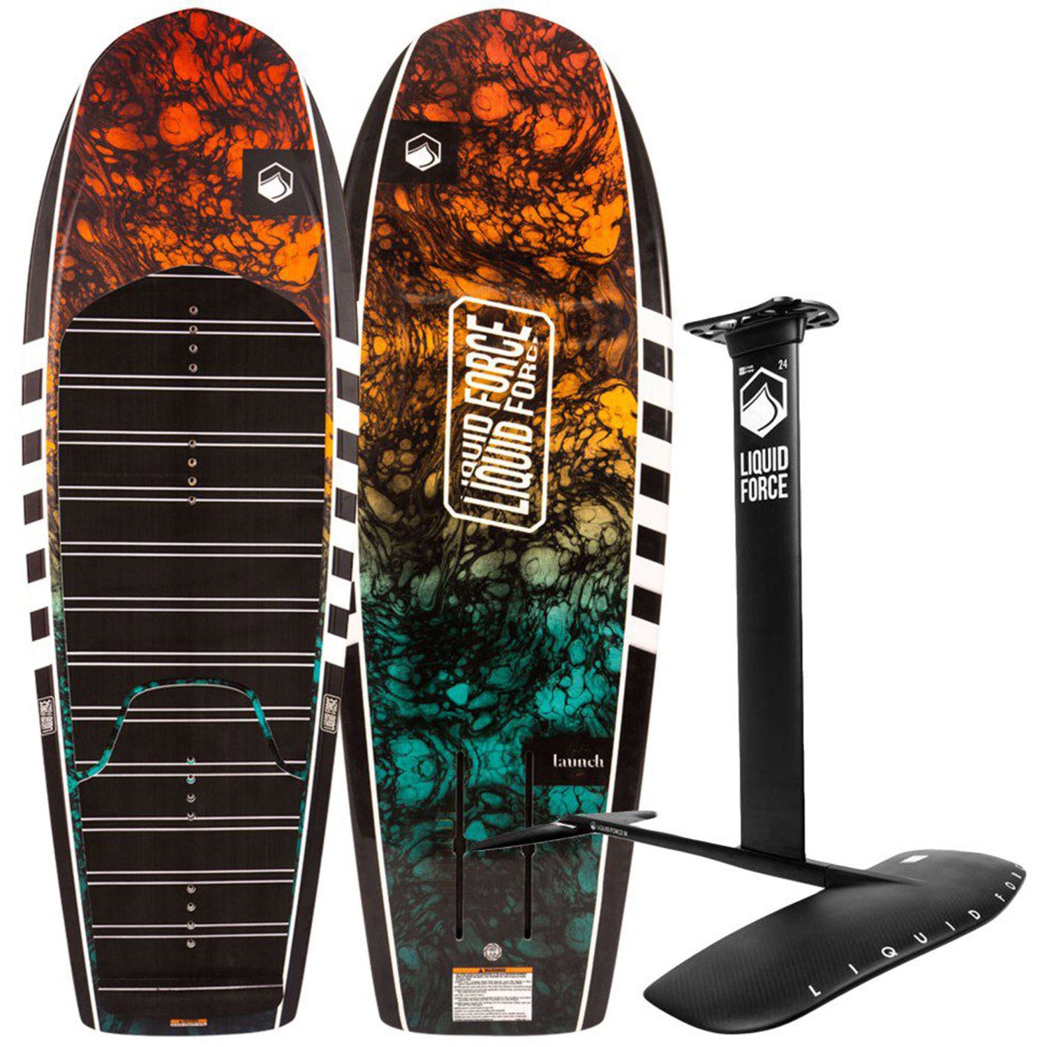Launch Wake Surf w/ Launch Foil Set
