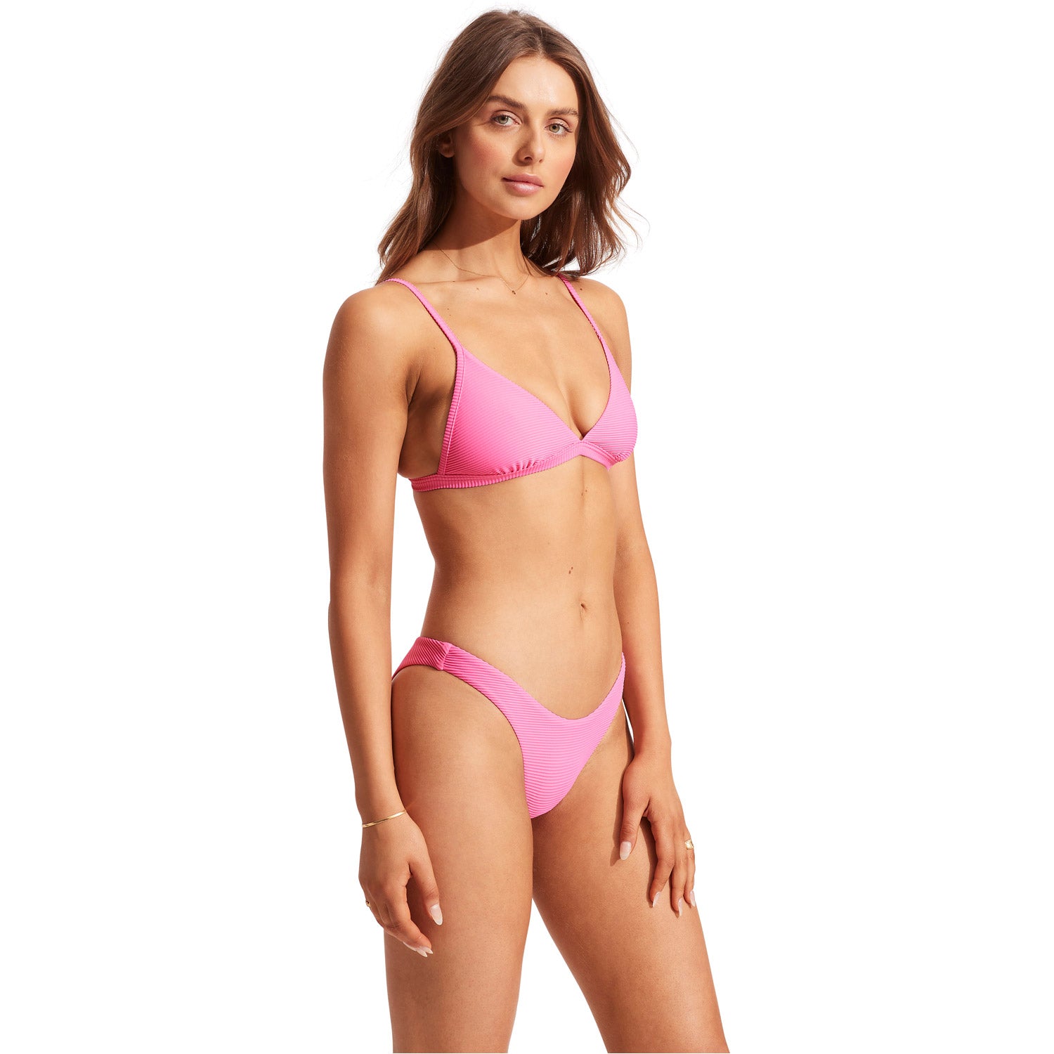 Essential Fixed Tri Bra Bikini Top