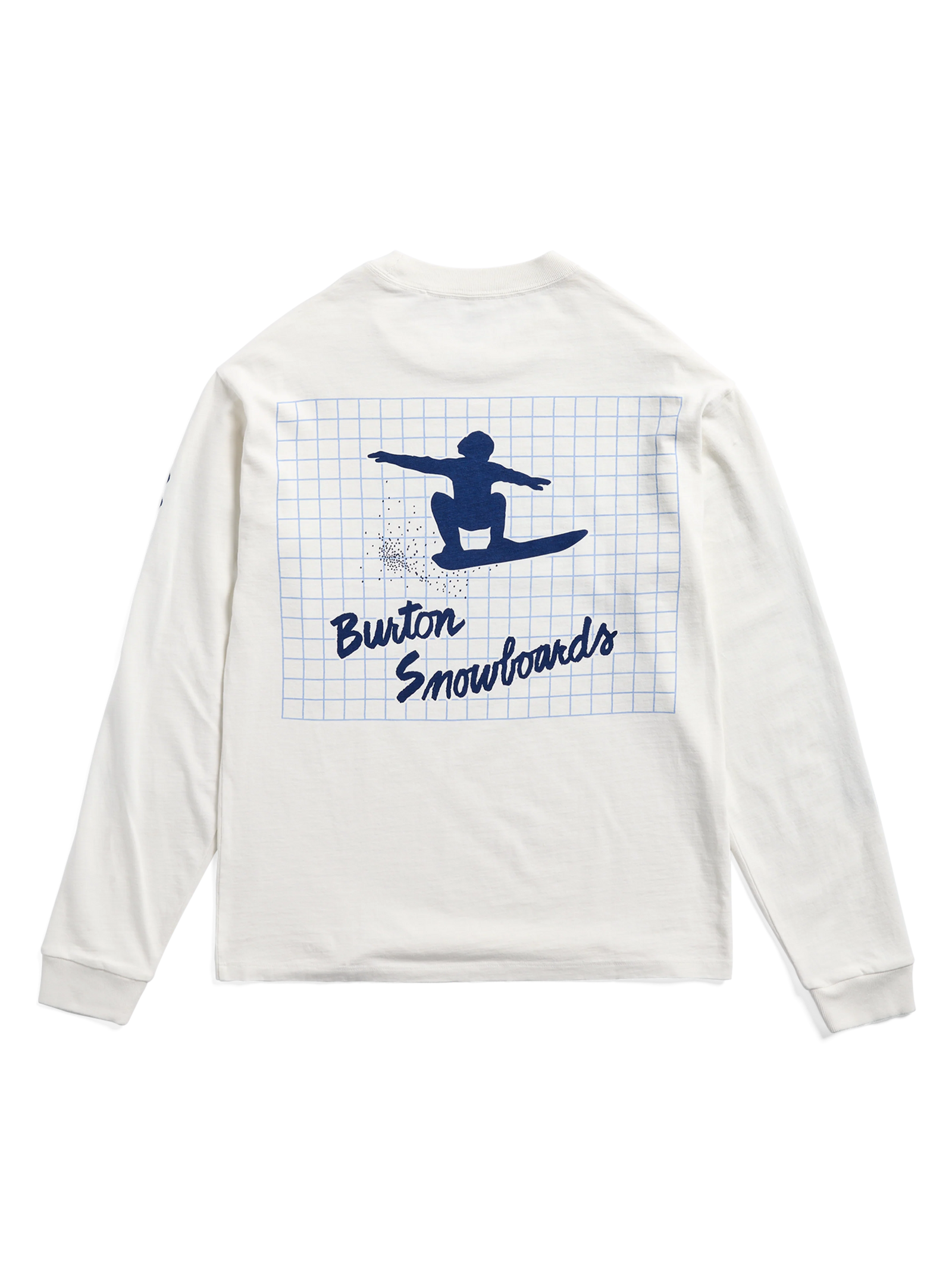 50Th 83 Squared Long Sleeve T-Shirt Stout White - Image 8