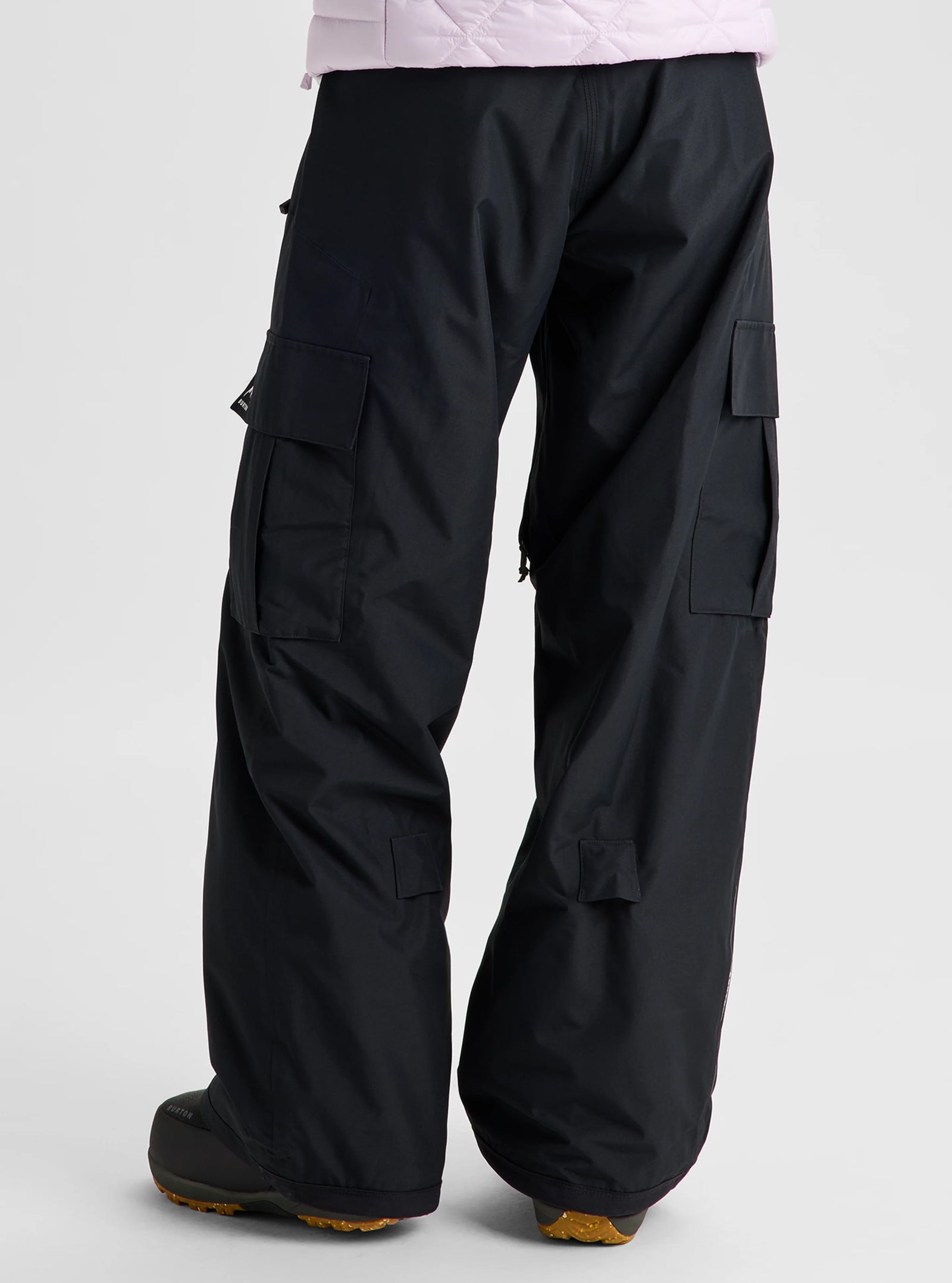 Womens Reserve 2L Baggy Pant True Black - Image 3