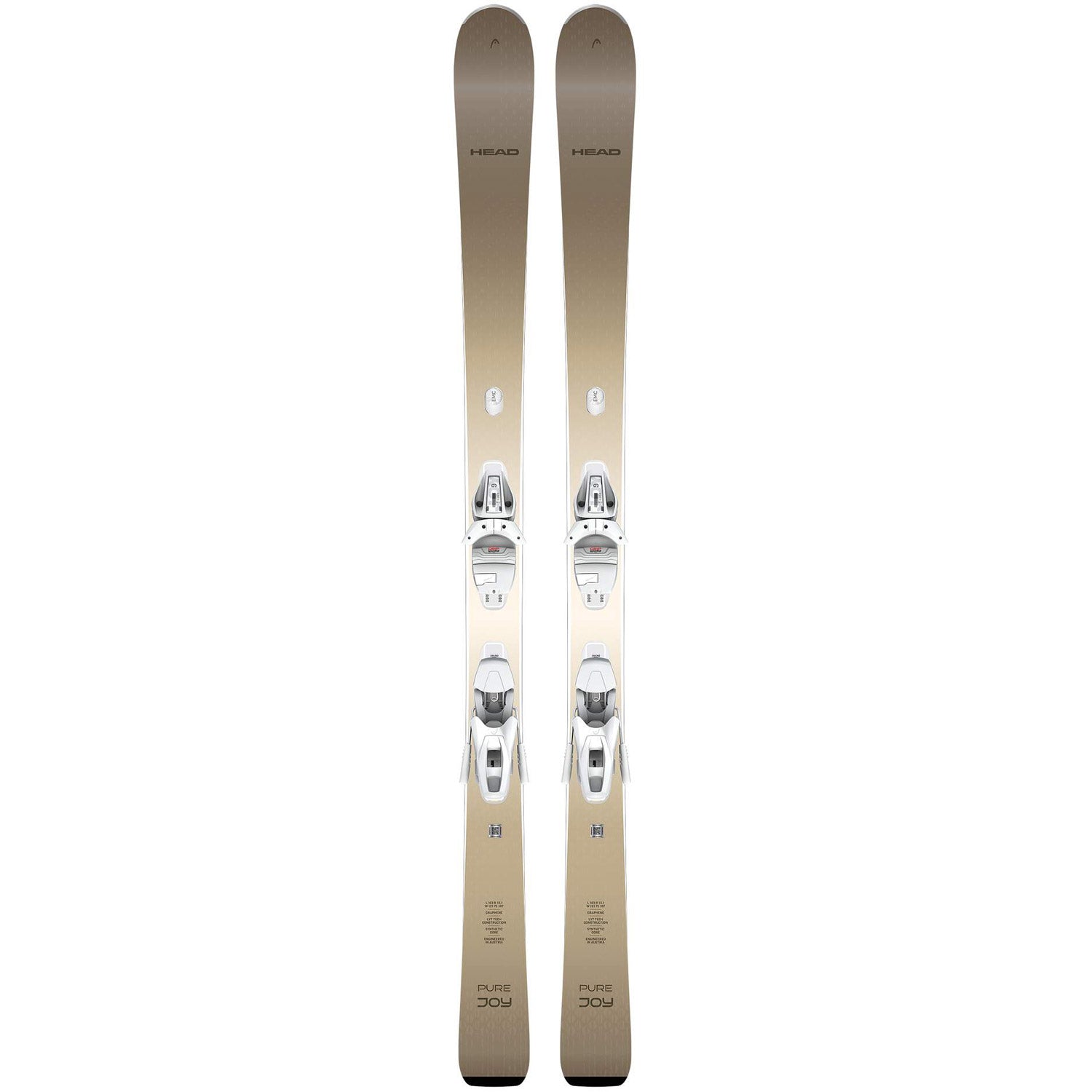 e.Pure Joy Skis w/ Joy 9 GW Bindings