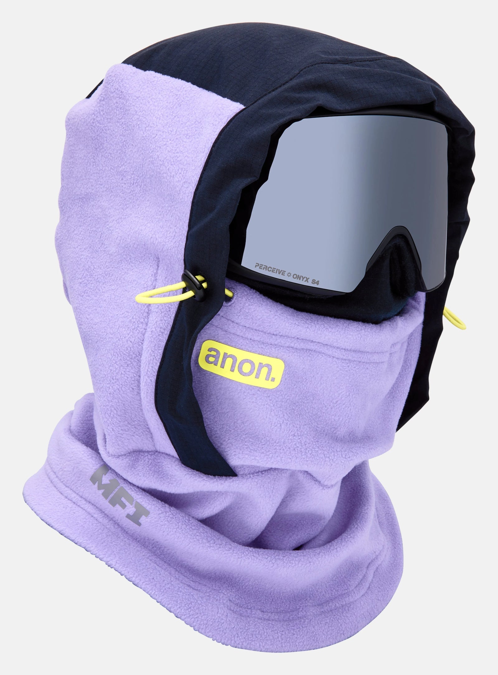 Mfi® Fleece Helmet Hood Hyper Lilac - Image 3
