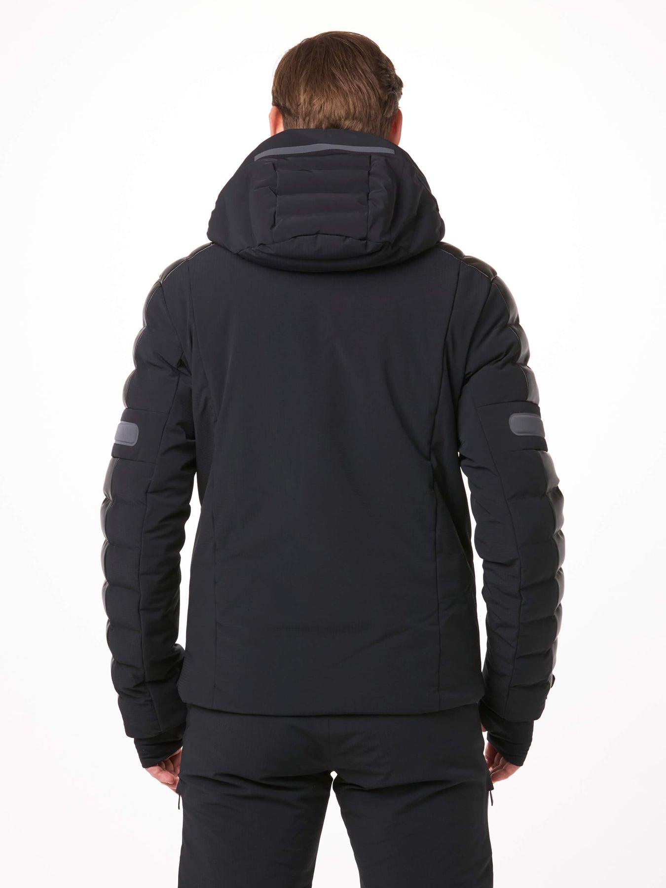 Gideon Faux Leather Ski Jacket