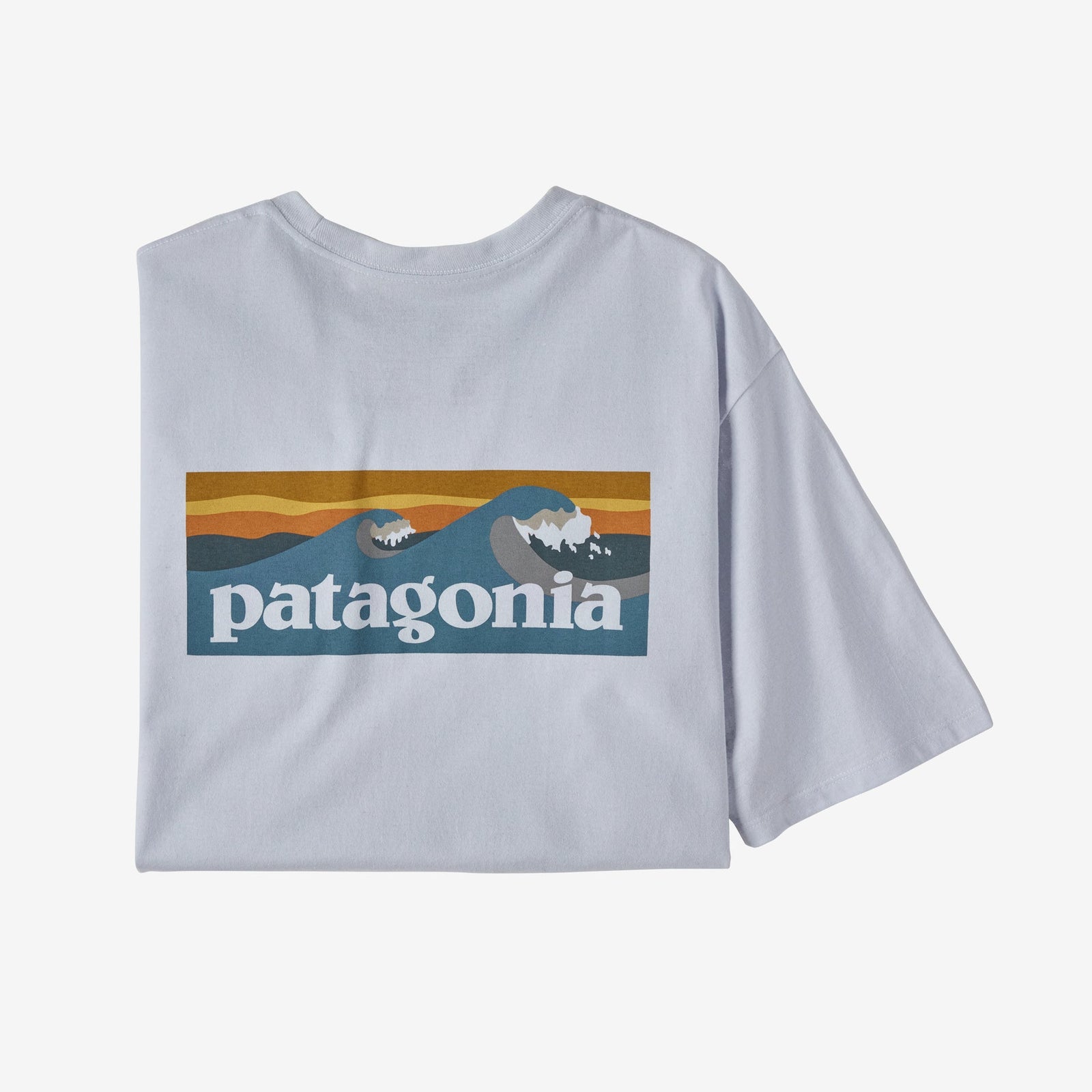 Mens Boardshort Logo Responsibili-Tee T Shirt White - Image 1