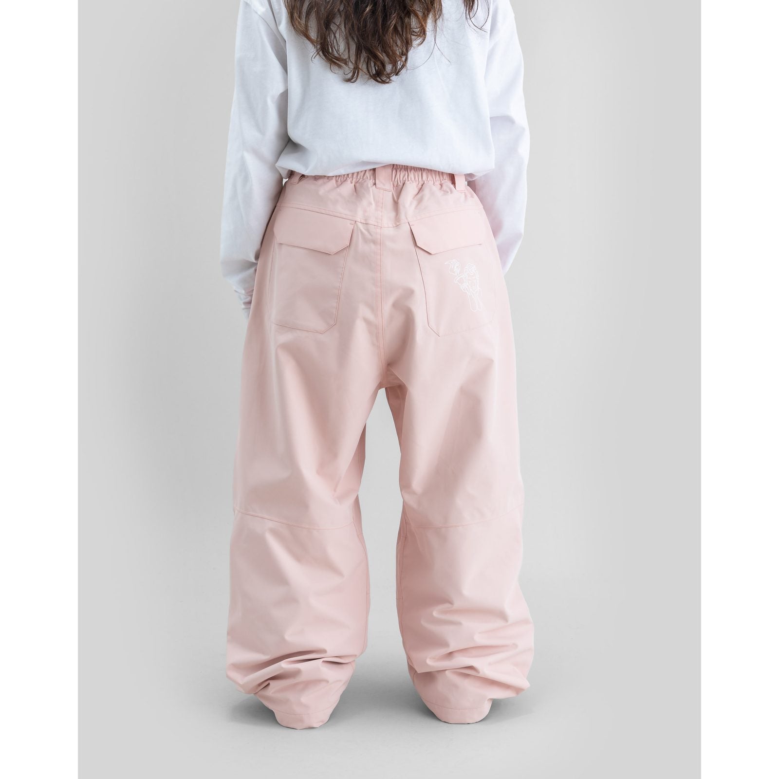 Park Snowboard Snowboard Pants Pink - Image 3