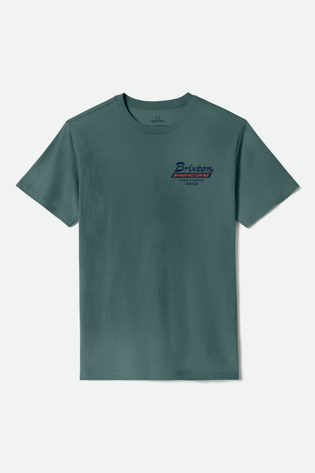 Township Short Sleeve Tailored T-Shirt Night Sage - Image 2
