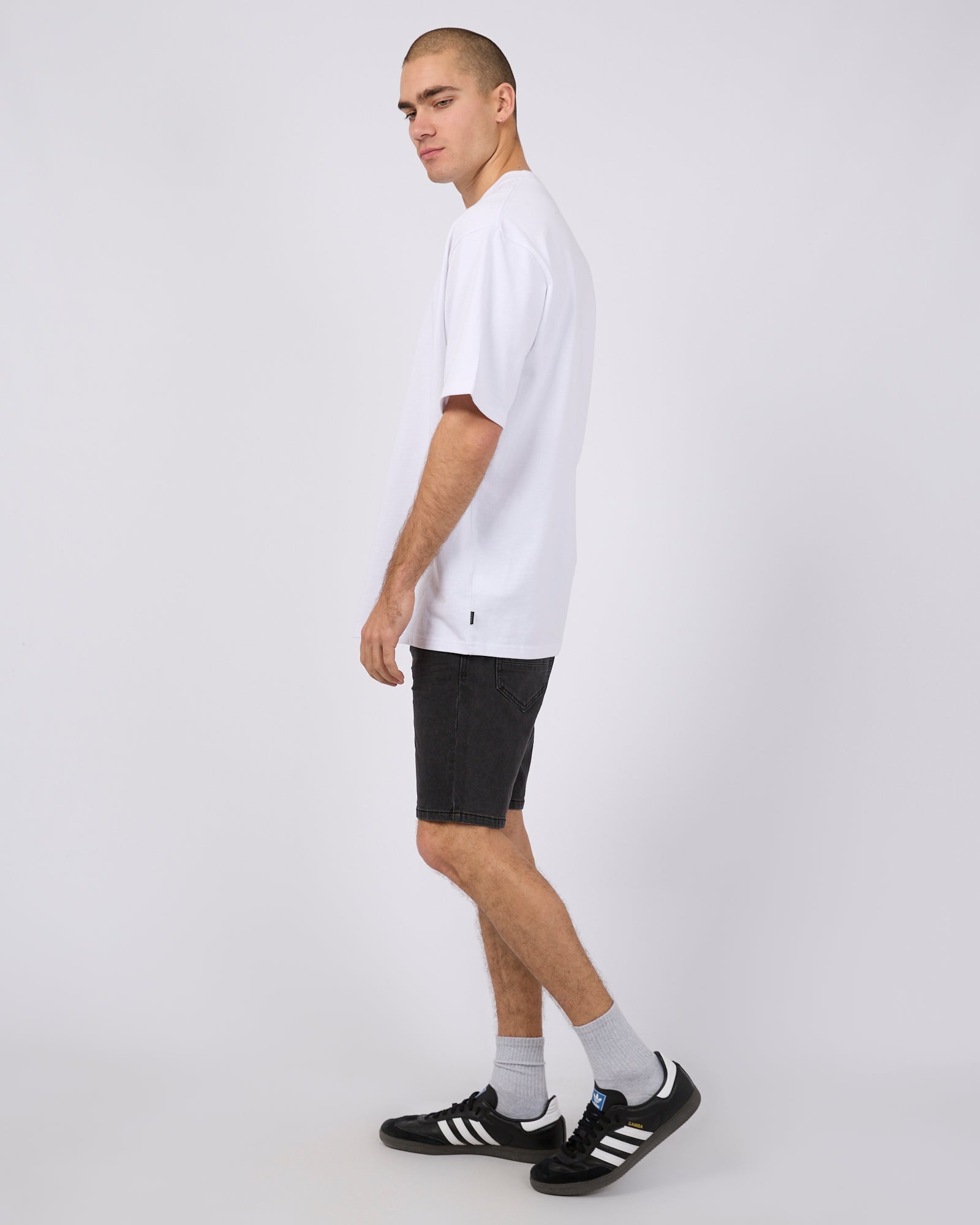 Mens Shadow A2 Denim Washed Black - Image 6