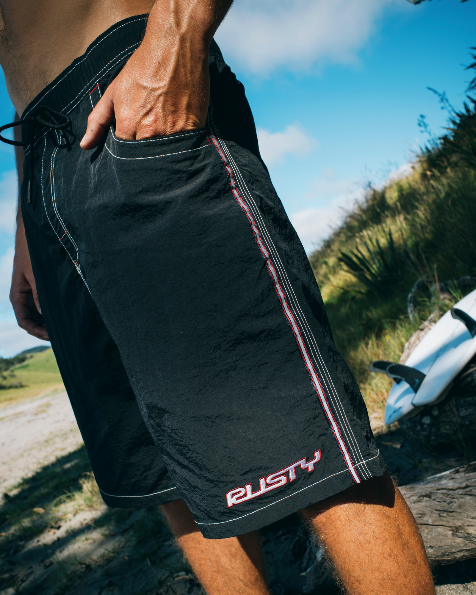 Flip Daddy 22" Elastic Waist Boardshort