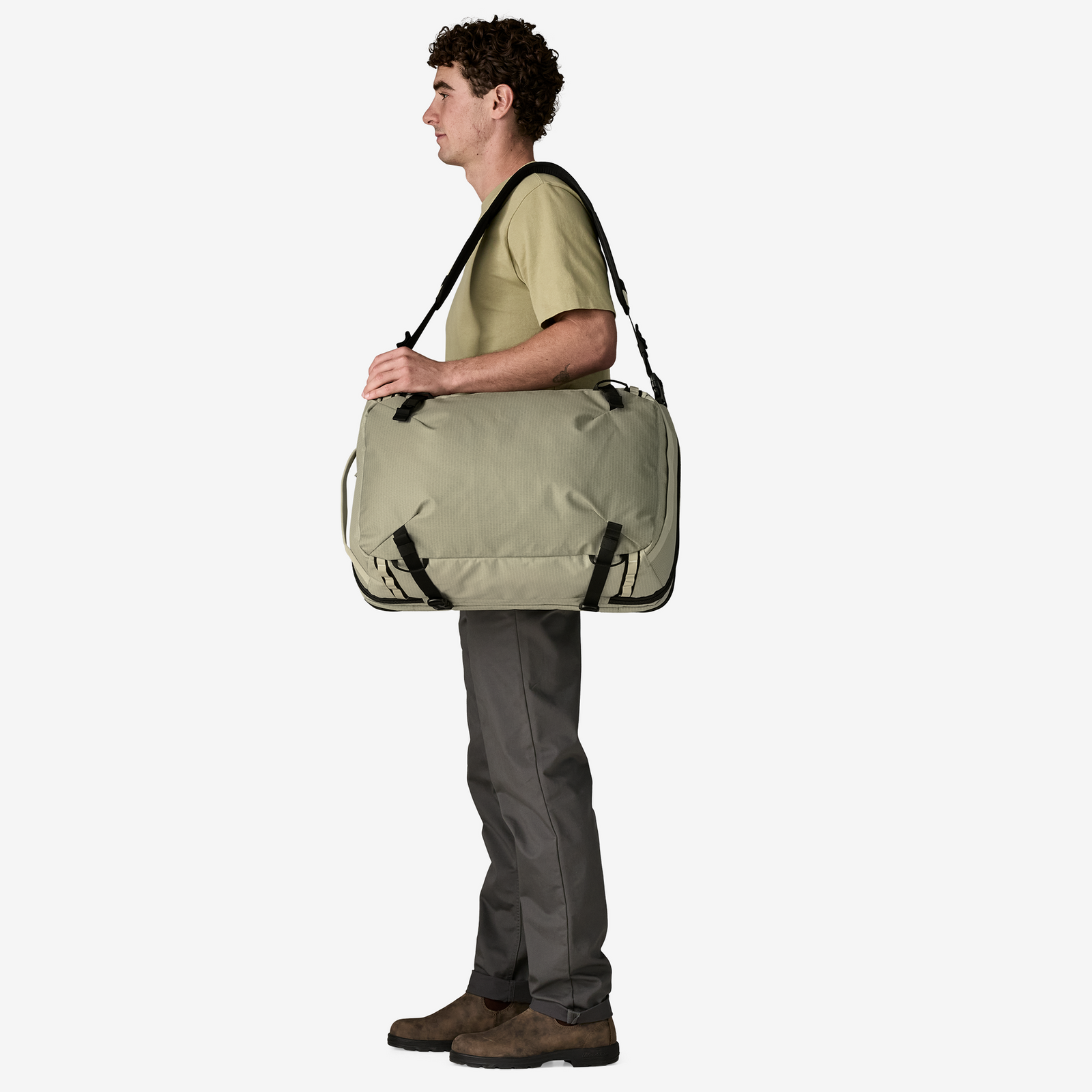 Black Hole MLC Pack 45L Travel Bag Weathered Stone - Image 7