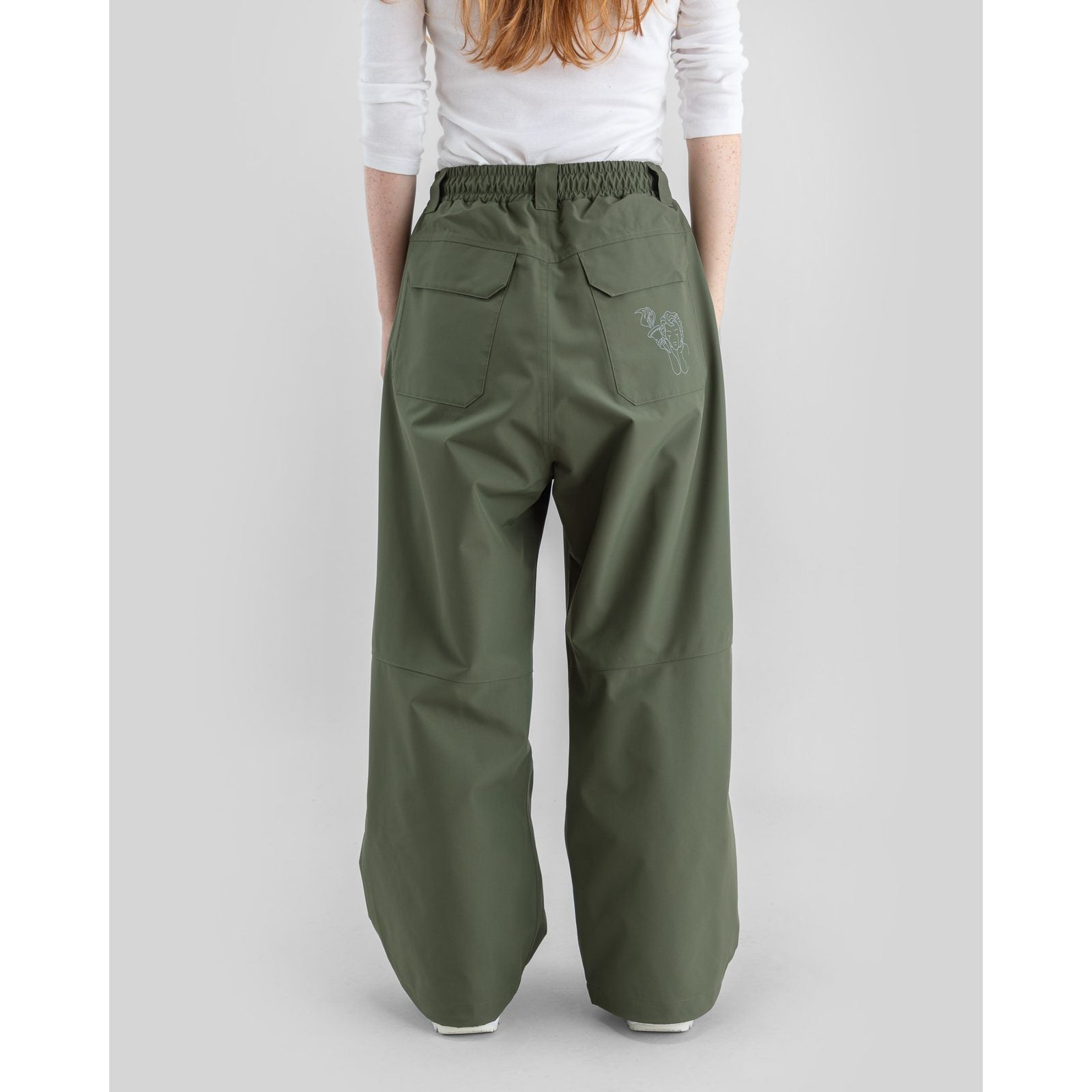 Park Snowboard Snowboard Pants D.Green - Image 4