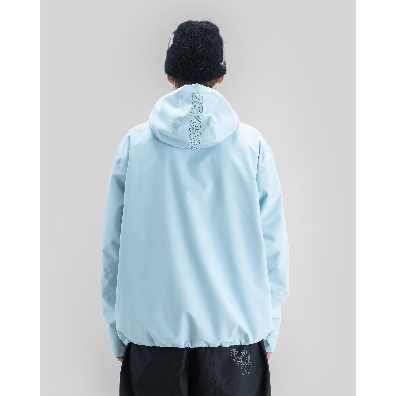 Park Snowboard Jacket 2L L.Blue - Image 4