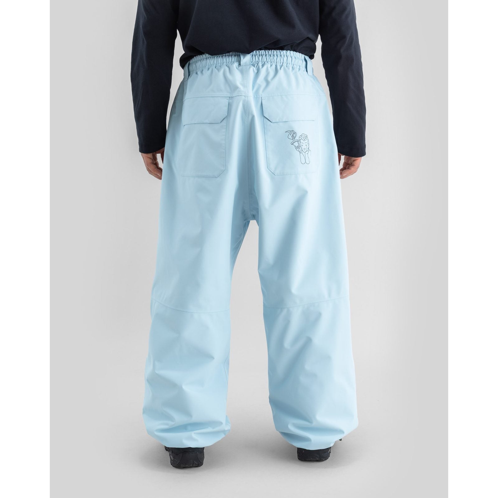 Park Snowboard Snowboard Pants L.Blue - Image 4