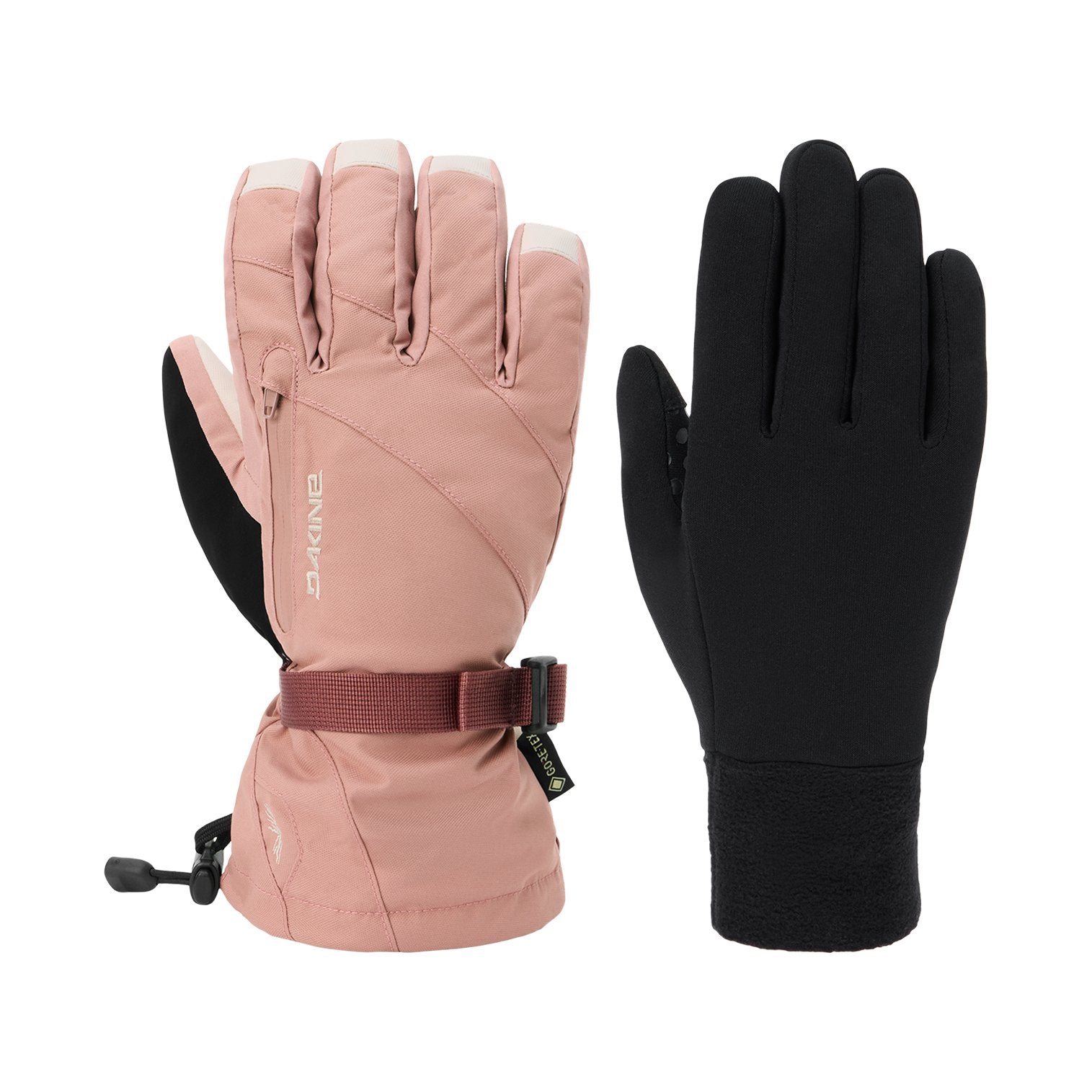 Womens Sequoia 2.0 Gore-Tex Snowboard Gloves Burlwood - Image 4