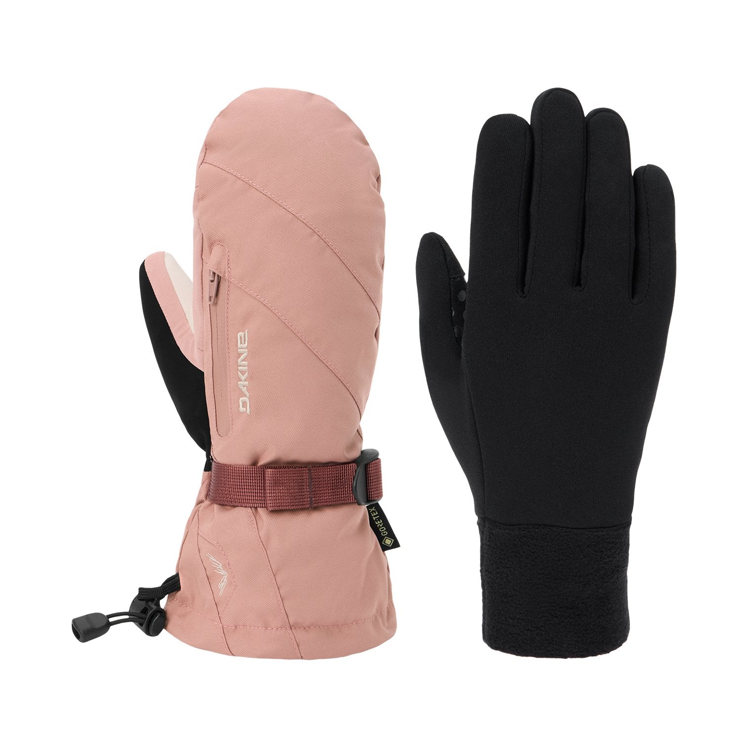 Womens Sequoia 2.0 Gore-Tex Snowboard Mitts Burlwood - Image 4