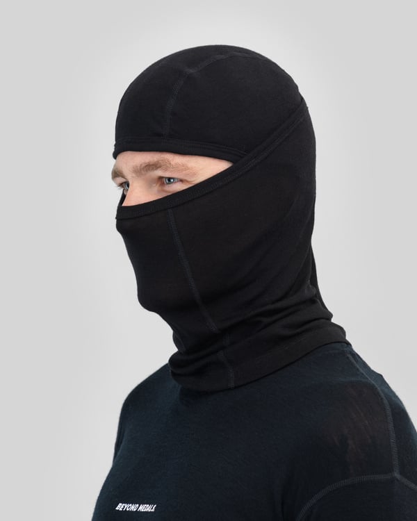 Merino Balaclava Black - Image 2