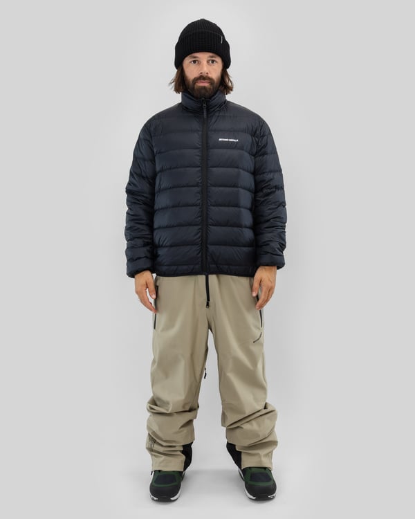Packable Down Jacket Black - Image 3