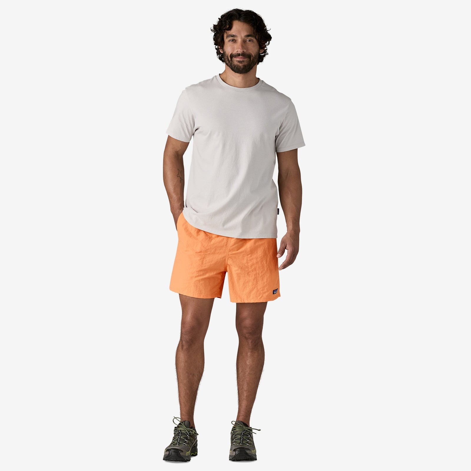 Mens Baggies Board Shorts Heirloom Peach - Image 4
