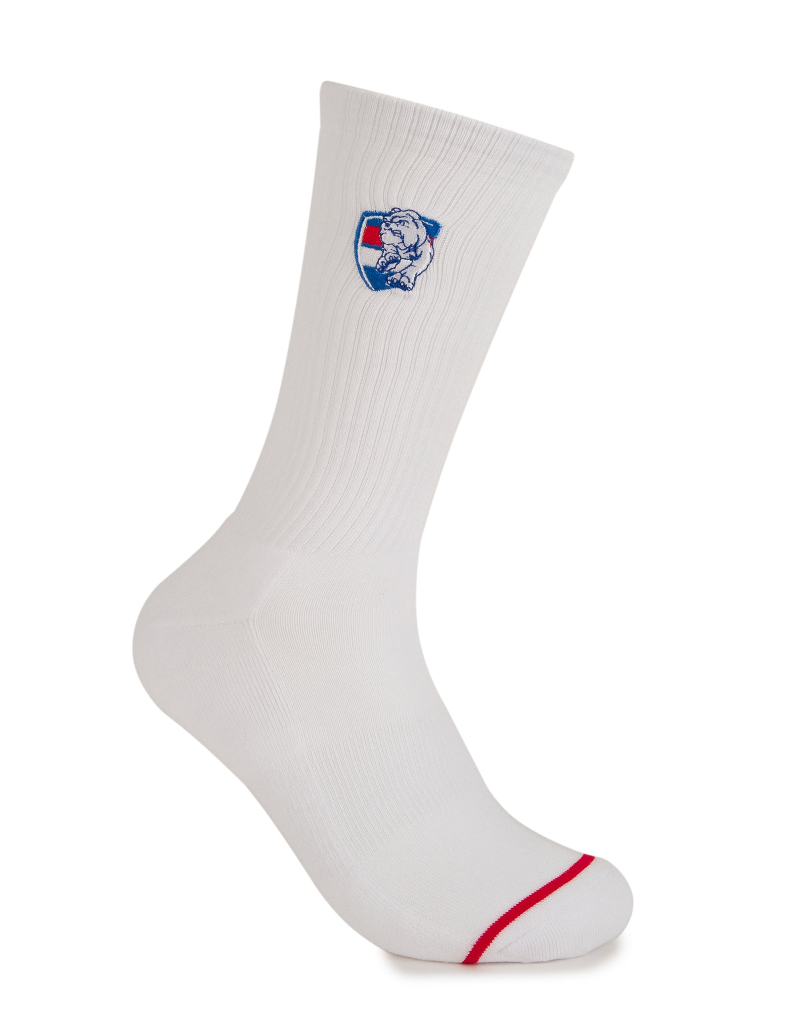 Western Bulldogs Sneaker Sock 2 Pack - Image 5