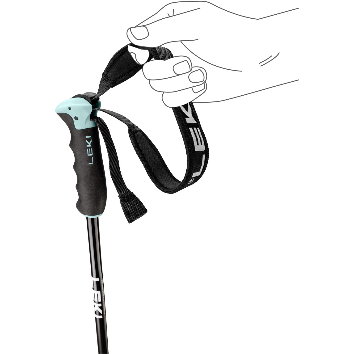 Neolite Airfoil Womens Ski Poles