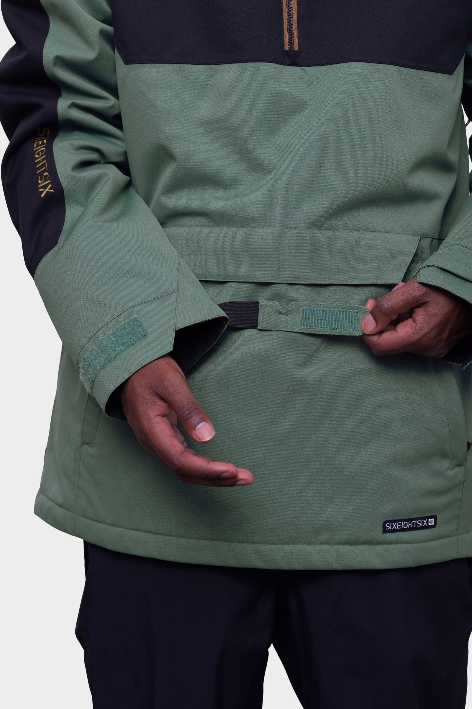 686 Renewal Anorak Insulated Jacket Cyprus Green Colourblock