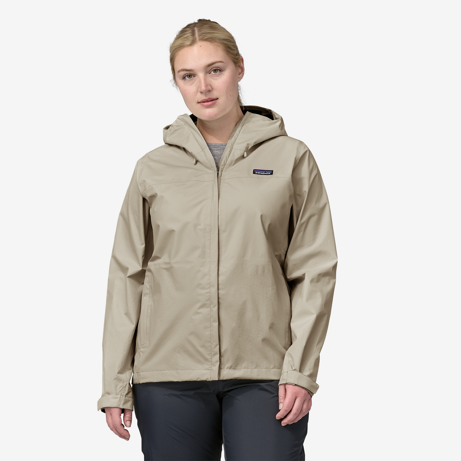 Womens Torrentshell 3L Jacket Wool White - Image 14