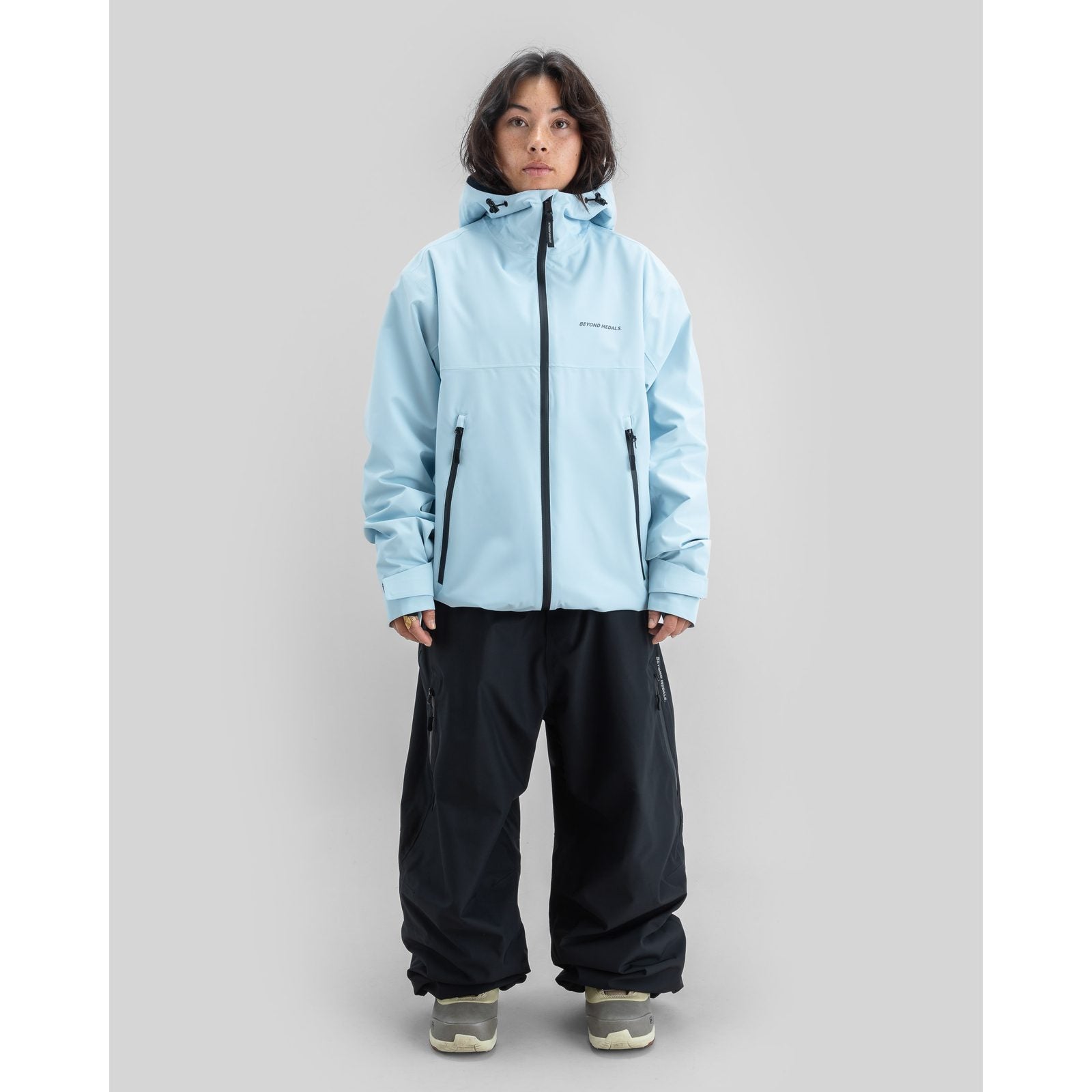 Park Snowboard Jacket 2L L.Blue - Image 8