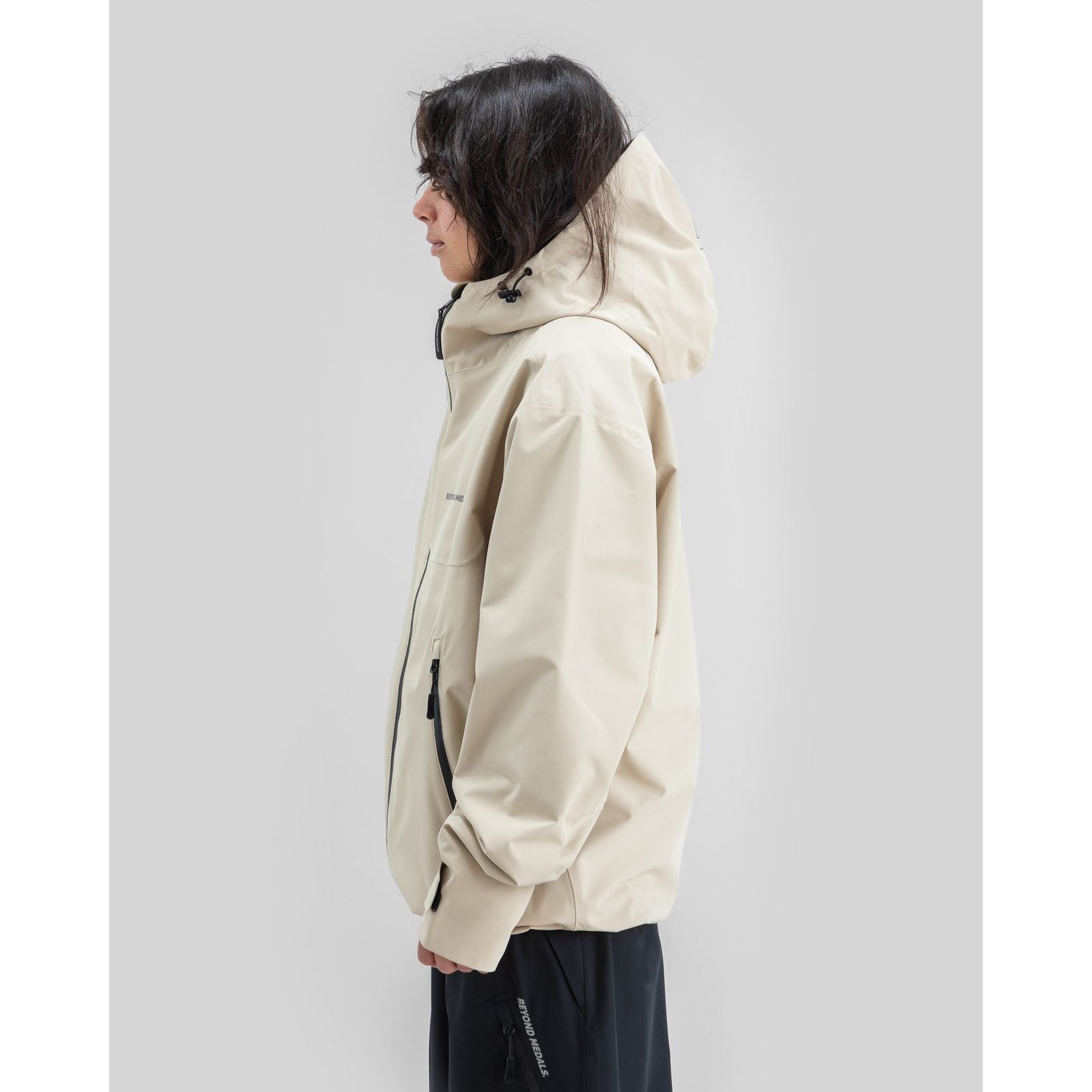 Park Snowboard Jacket 2L Beige - Image 8