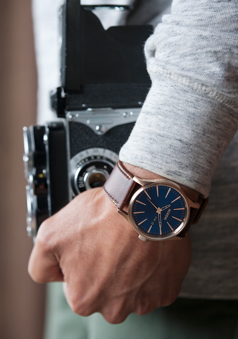 Sentry Leather Blue / Brown - Image 7
