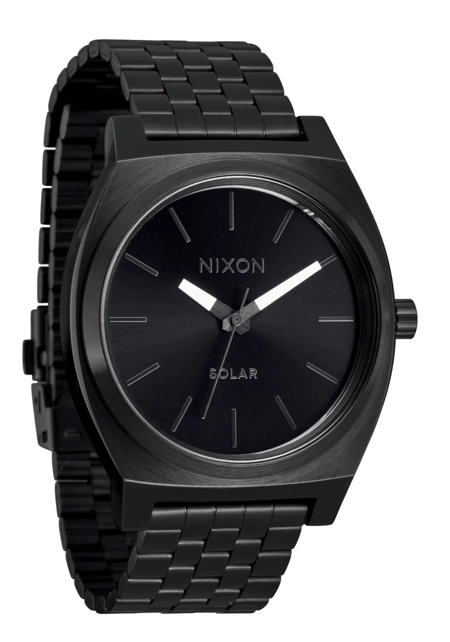 Time Teller Solar All Black / White - Image 2