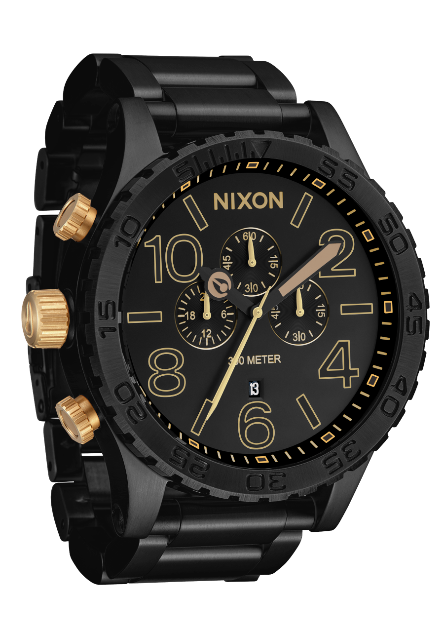 51-30 Chrono Matte Black / Gold - Image 2