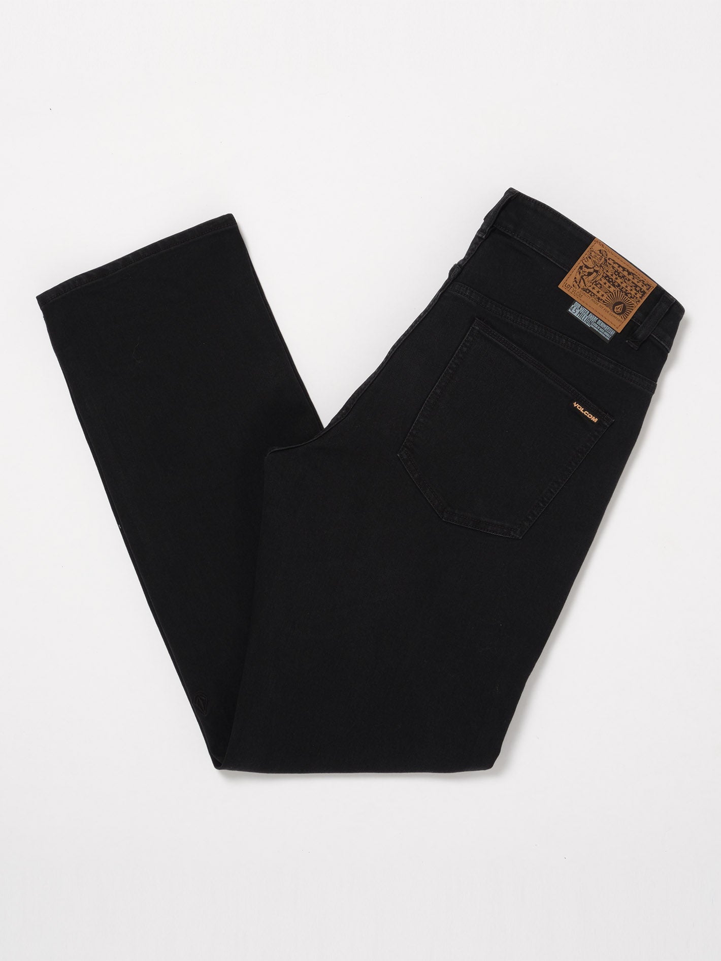 Mens Modown Relaxed Fit Jeans Blackout - Image 7